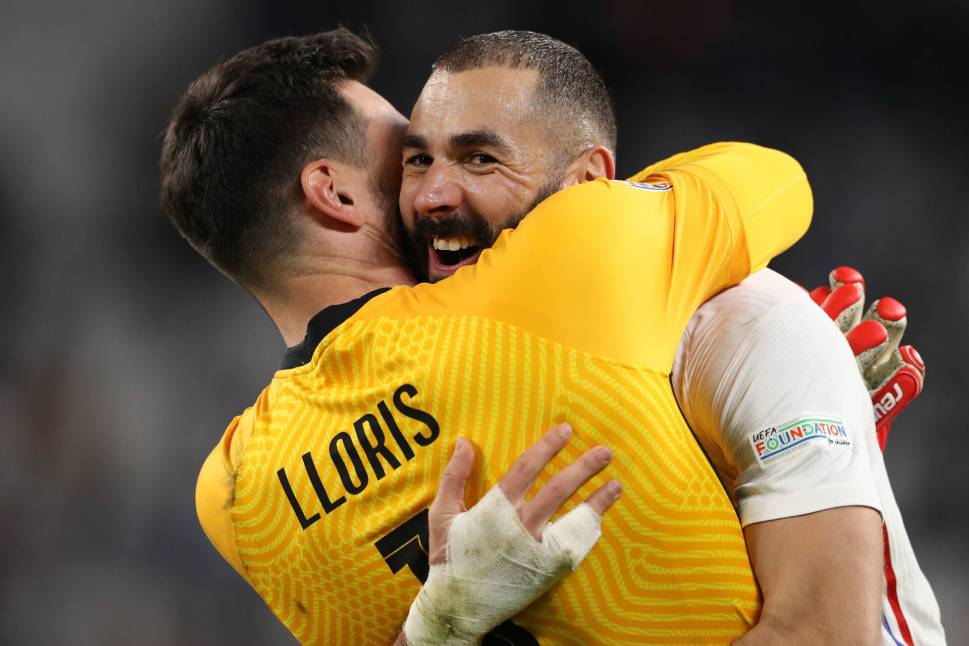 Hugo Lloris s'est réjoui de la réaction des Bleus contre la Belgique en vue de la finale contre l'Espagne. Icon Sport
