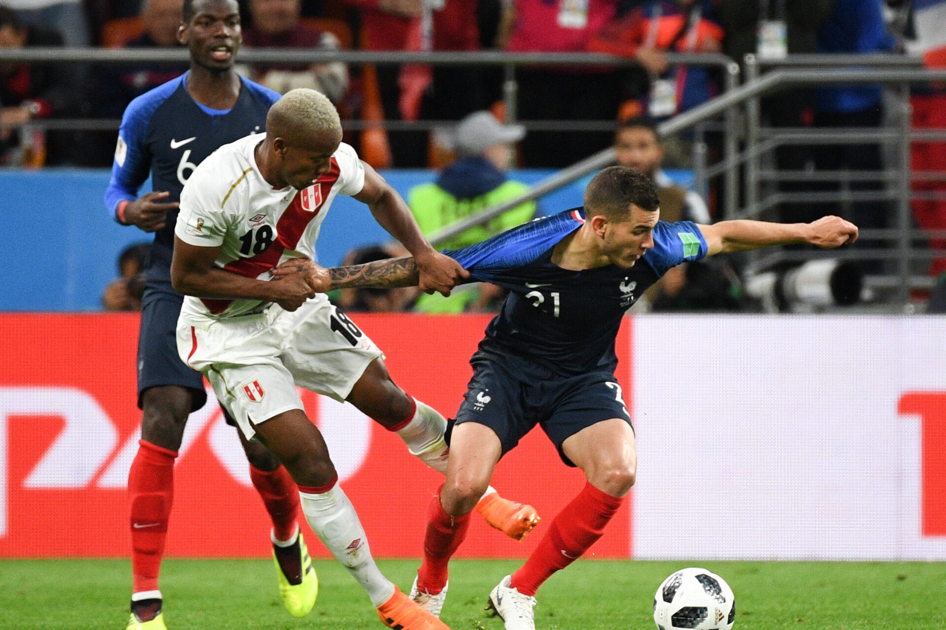 Plus de trois ans avant son frère, Lucas Hernández a découvert les Bleus en 2018 (iconsport)
