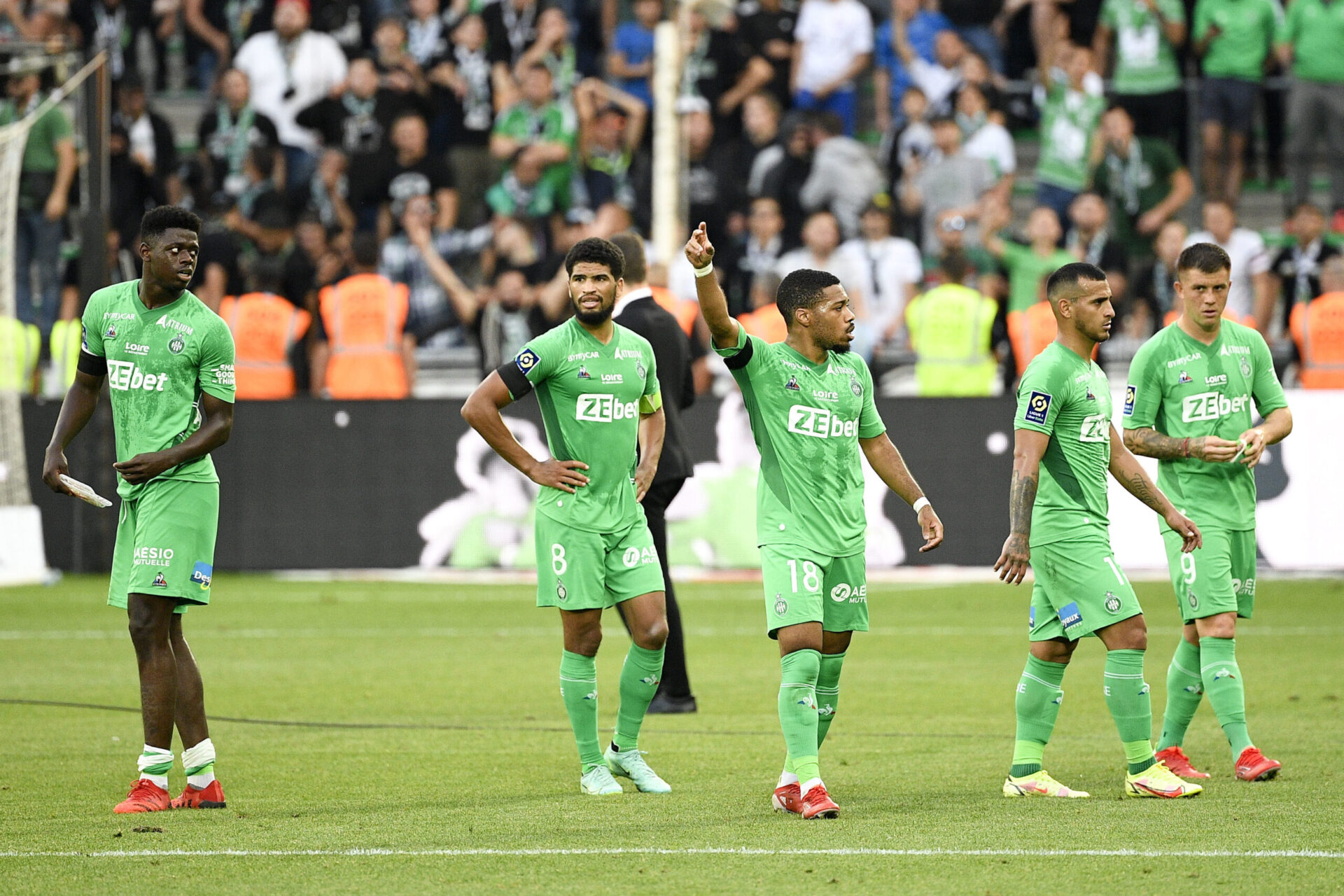 Saint-Etienne va vouloir retrouver des couleurs face à l'OL (iconsport)