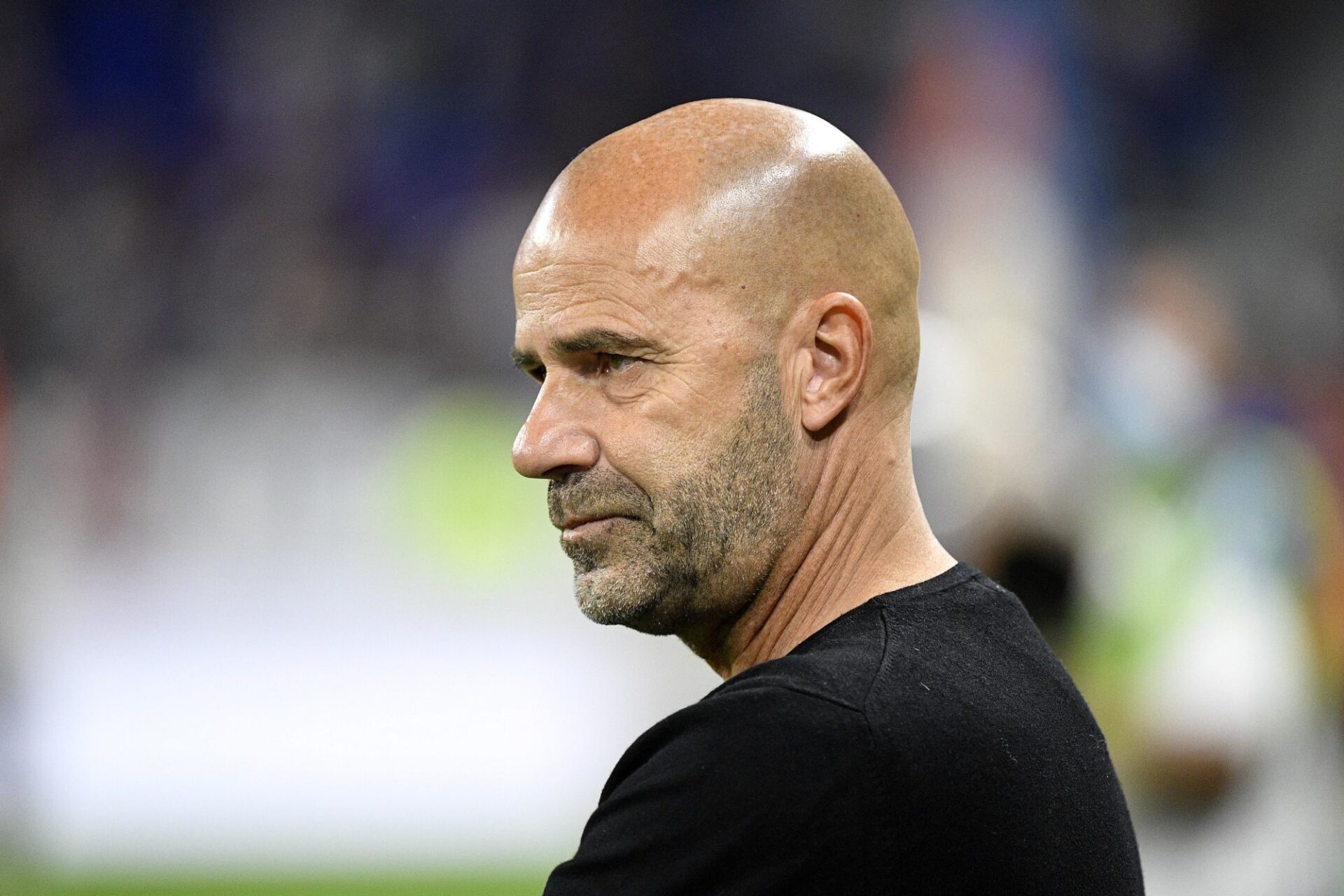 Peter Bosz, l'entra&icirc;neur de l'OL. Icon Sport