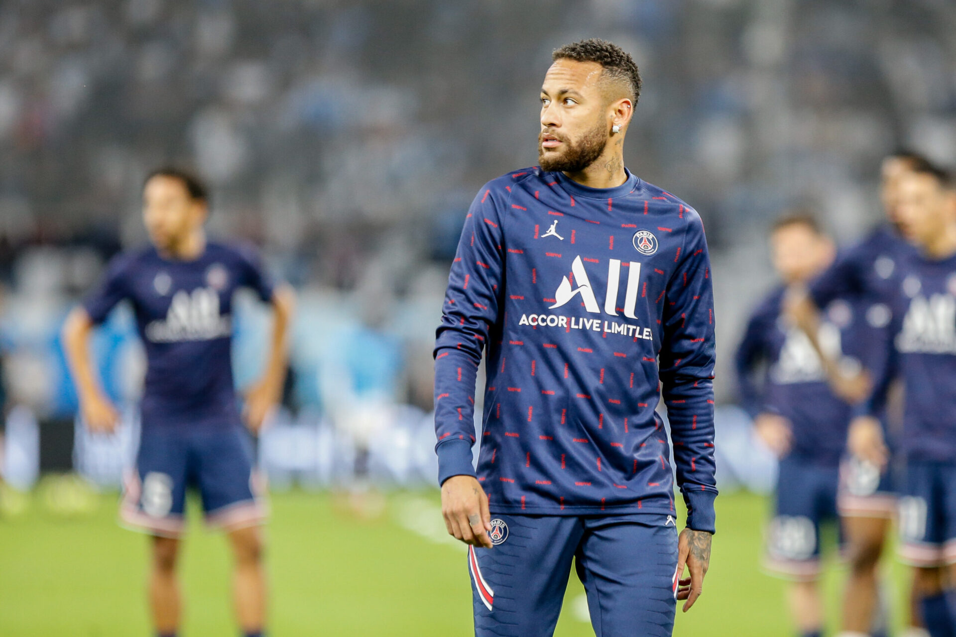 Neymar sous le maillot du PSG (iconsport)