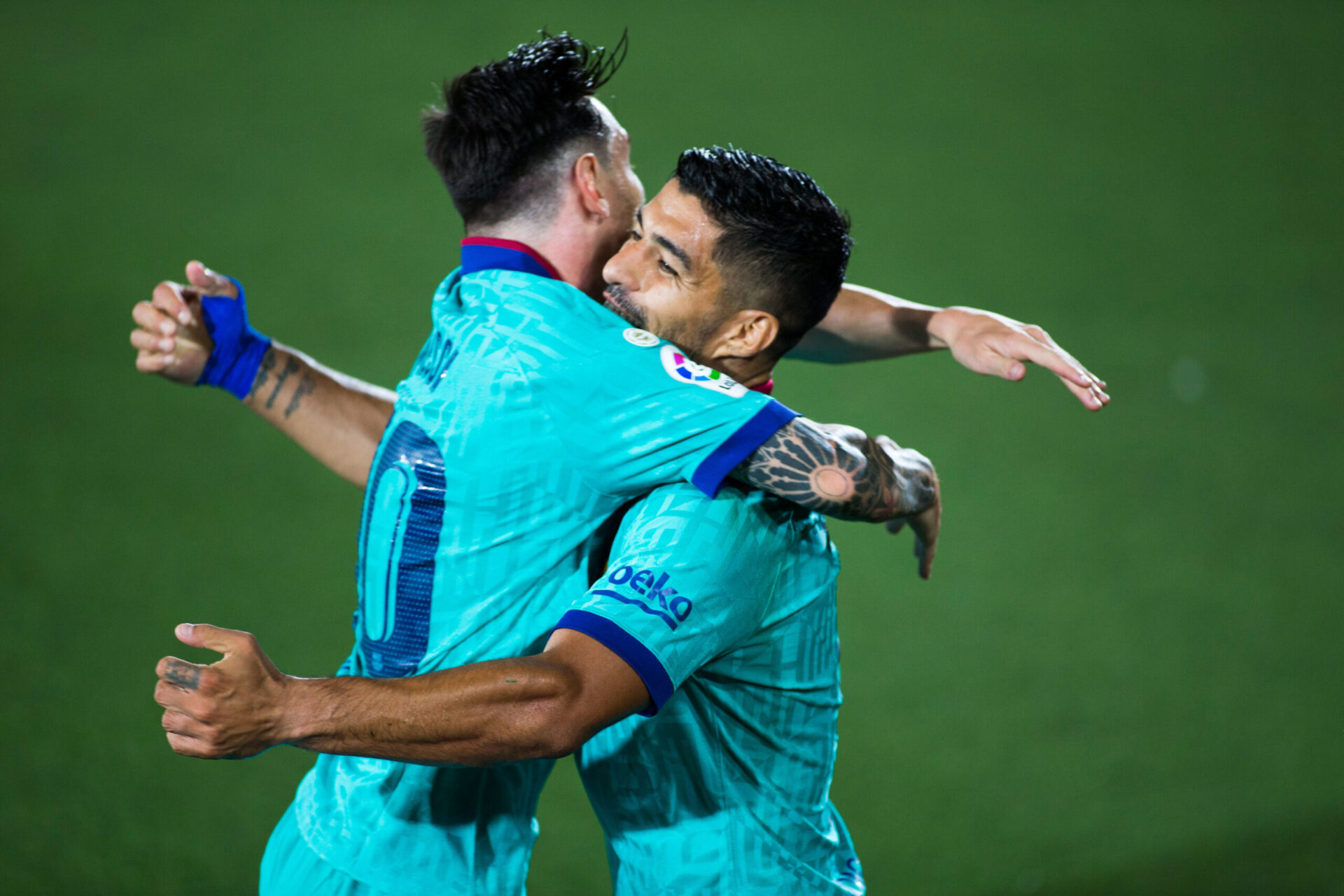 En un an d'intervalle, les deux amis et légendes Leo Messi et Luis Suarez ont quitté le FC Barcelone. Icon Sport