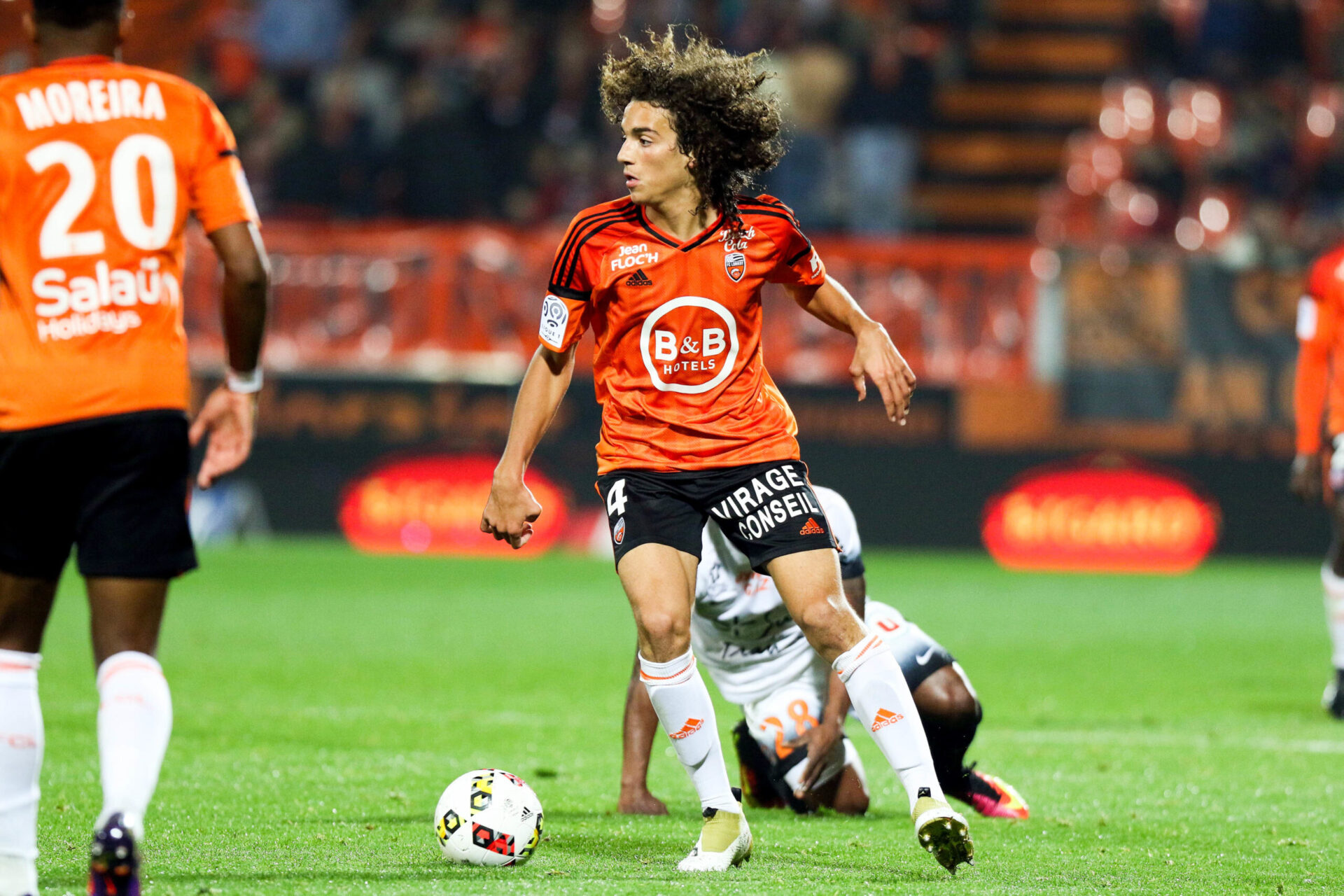 Si le Français a effectué la majeure partie de sa formation au PSG, c'est avec le FC Lorient qu'il a connu le niveau professionnel (iconsport)
