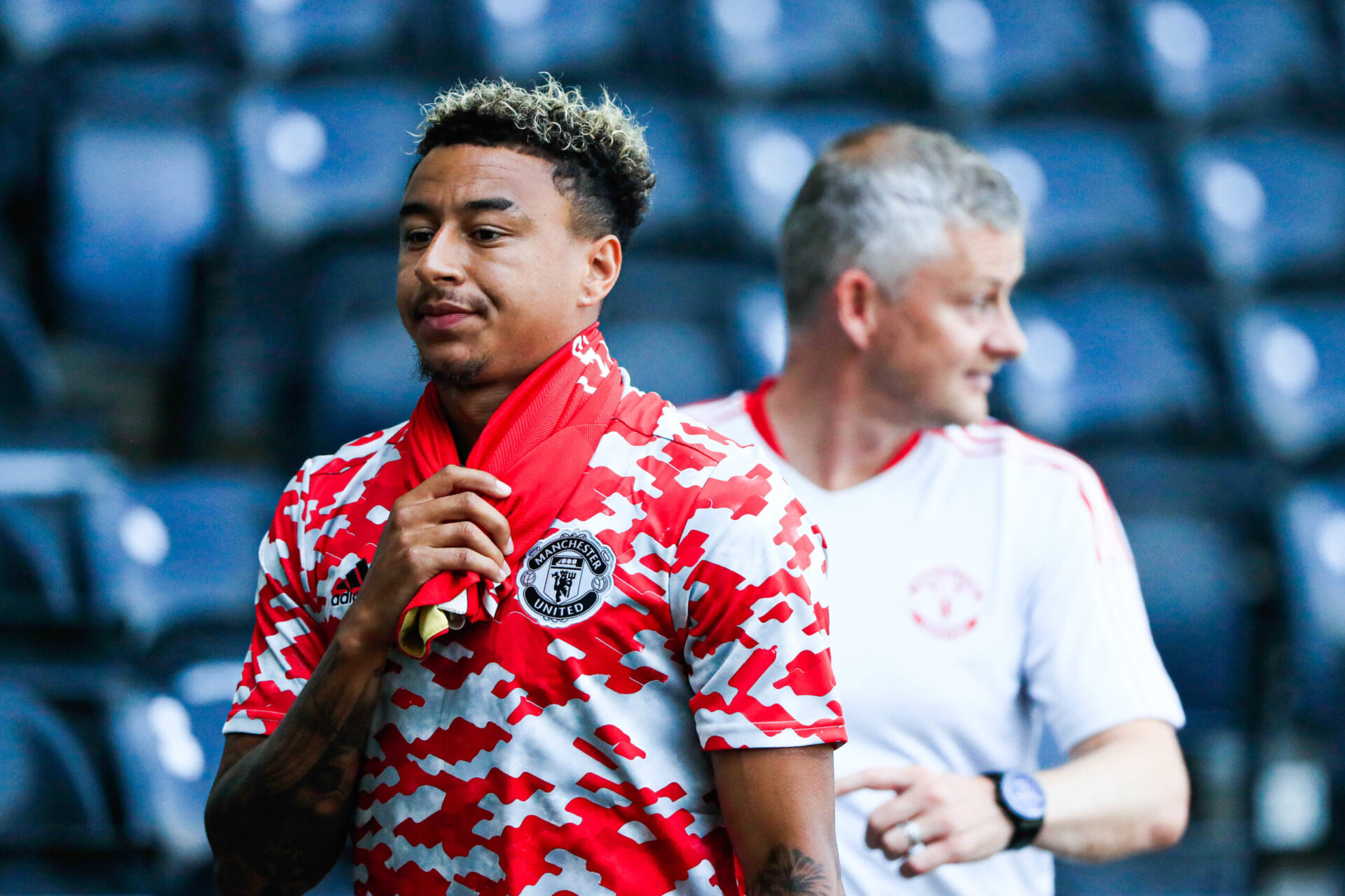 Si Solskjær veut pouvoir compter sur lui cette saison, Lingard pourrait aussi demander à partir et se laisser tenter par le challenge des Magpies (iconsport)
