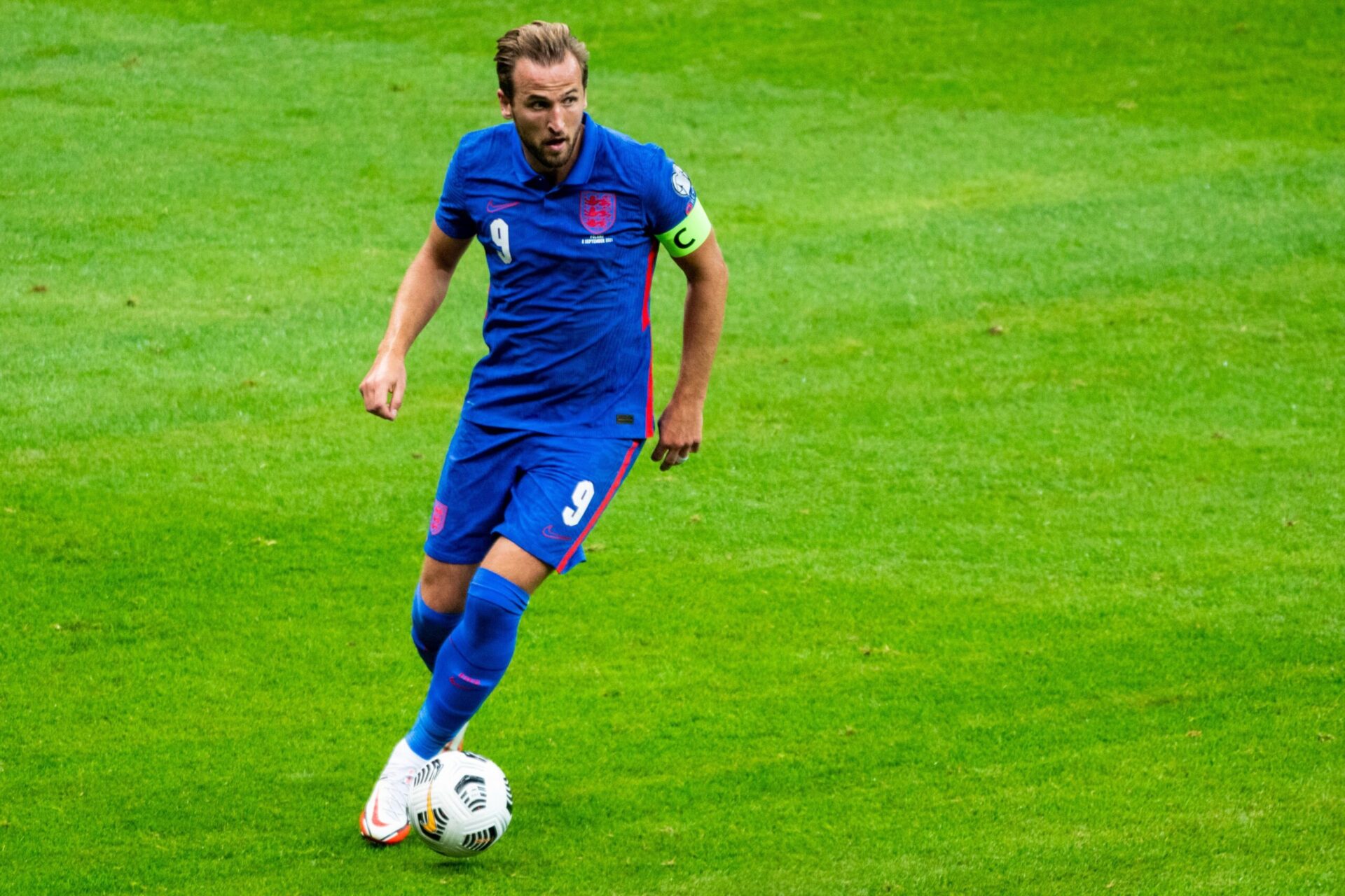 En Andorre, l'Angleterre de Harry Kane aura l'occasion de se rapprocher encore un peu plus de la qualification pour la Coupe du monde 2022 (iconsport)