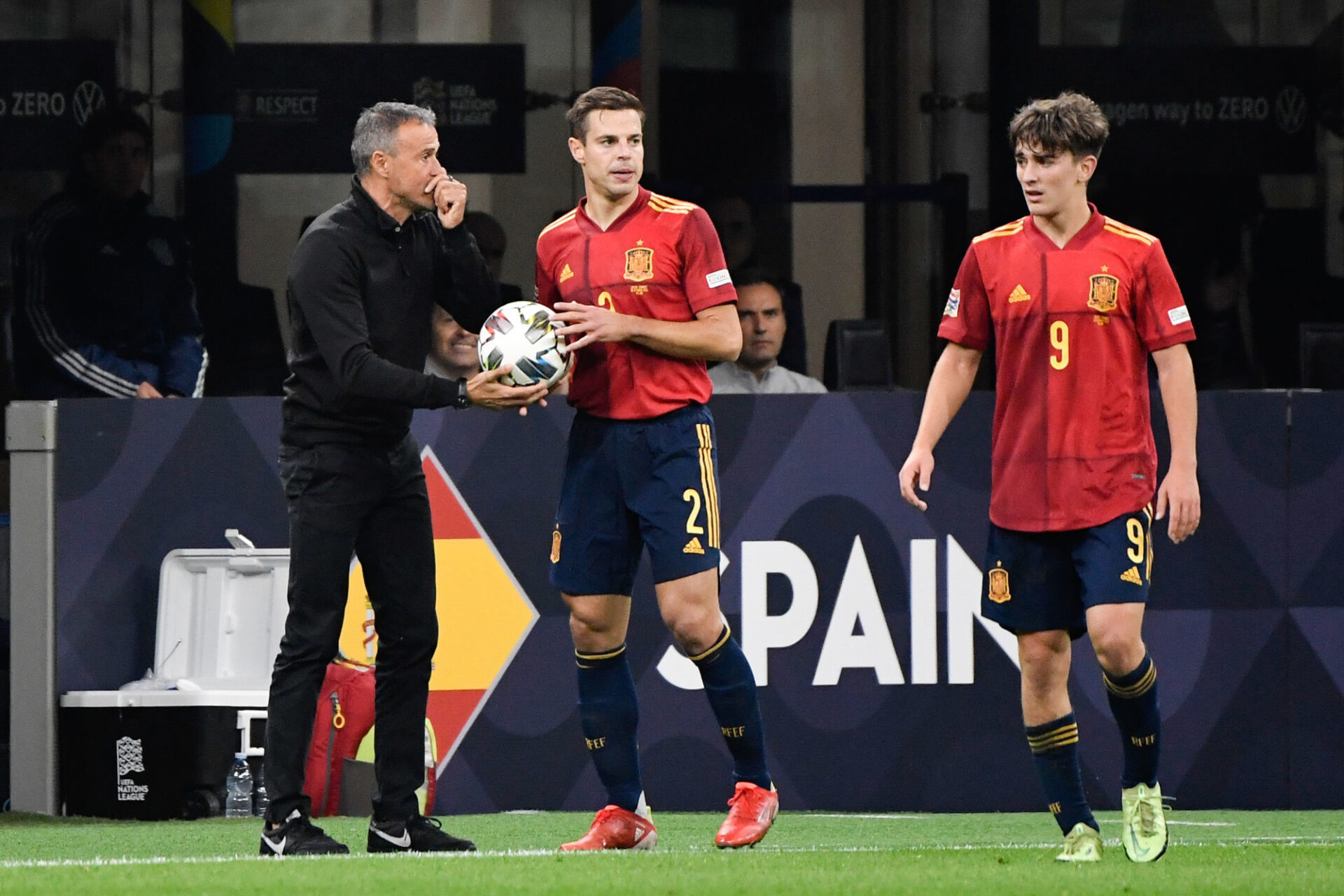Luis Enrique était "fier" de ses joueurs après la défaite de l'Espagne. Icon Sport