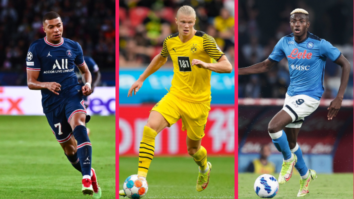 Si Mbappé décide de partir, Paris tentera sans doute d'attirer Haaland, mais pourrait se reporter vers Osimhen en cas d'échec dans ce dossier (iconsport)