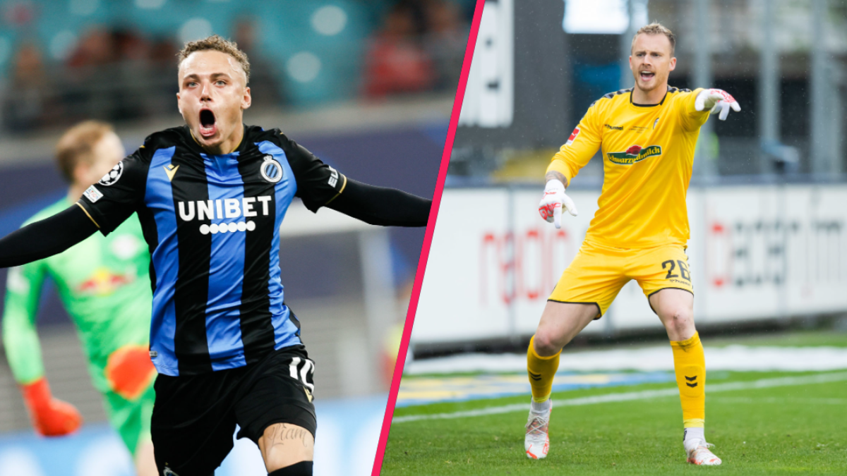 Noa Lang (Club Bruges) et Mark Flekken (Fribourg) sont les deux petits nouveaux sélectionnés par le sélectionneur des Oranje. @icon sport