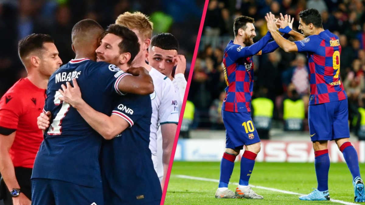 Lionel Messi et Kylian Mbappé au PSG, bientôt la même attente que celle qui régnait entre l'Argentin et Luis Suárez au Barça ? Icon Sport