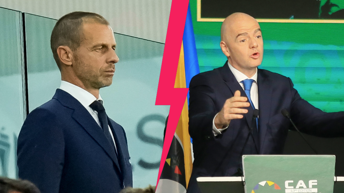 Aleksandr Ceferin, le président de l'UEFA, chercherait à s'opposer à Gianni Infantino, le président de l'UEFA, en intégrant des nations sud-américaines à la Ligue des nations. Icon Sport