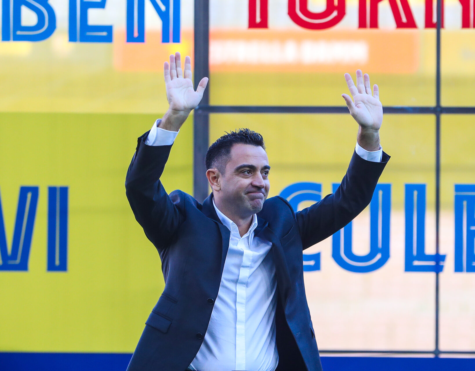 L'ère Xavi Hernández a débuté au FC Barcelone, après sa présentation au Camp Nou. FCBarcelone