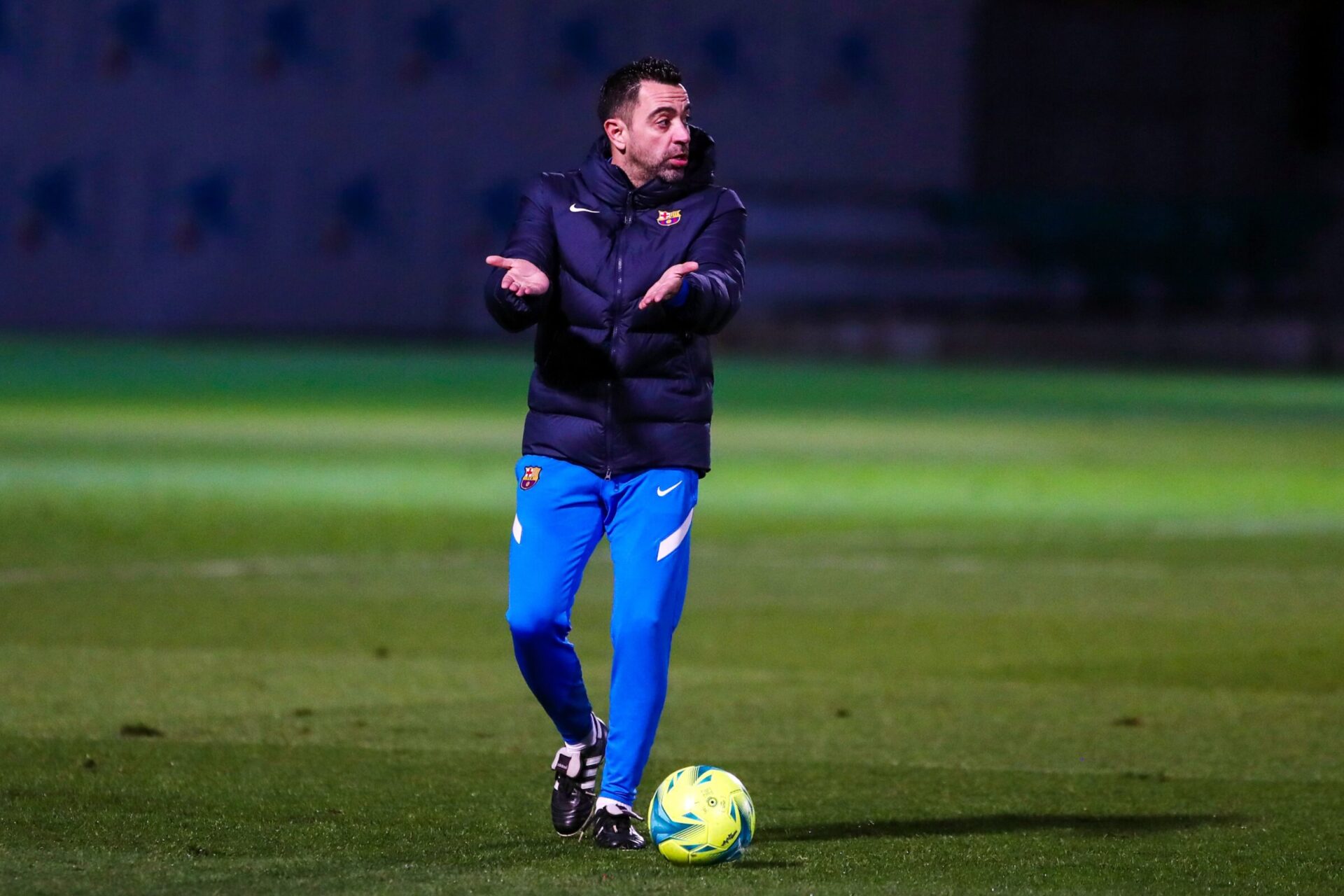 Xavi peut-il redresser le Barça assez-vite pour espérer jouer le titre ? (Twitter FC Barcelona)