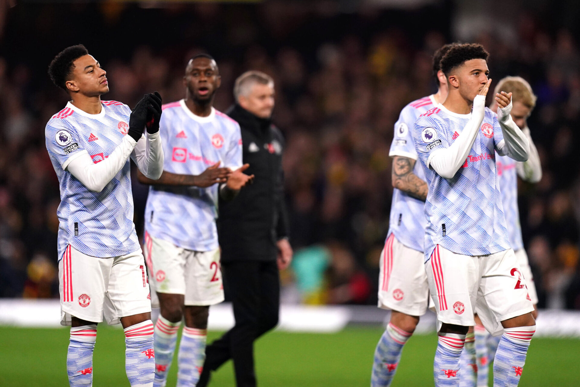 Nouvelle désillusion pour les Red Devils, lourdement battus par Watford en Premier League. Icon Sport Nouvelle désillusion pour les Red Devils, lourdement battus par Watford en Premier League. Icon Sport