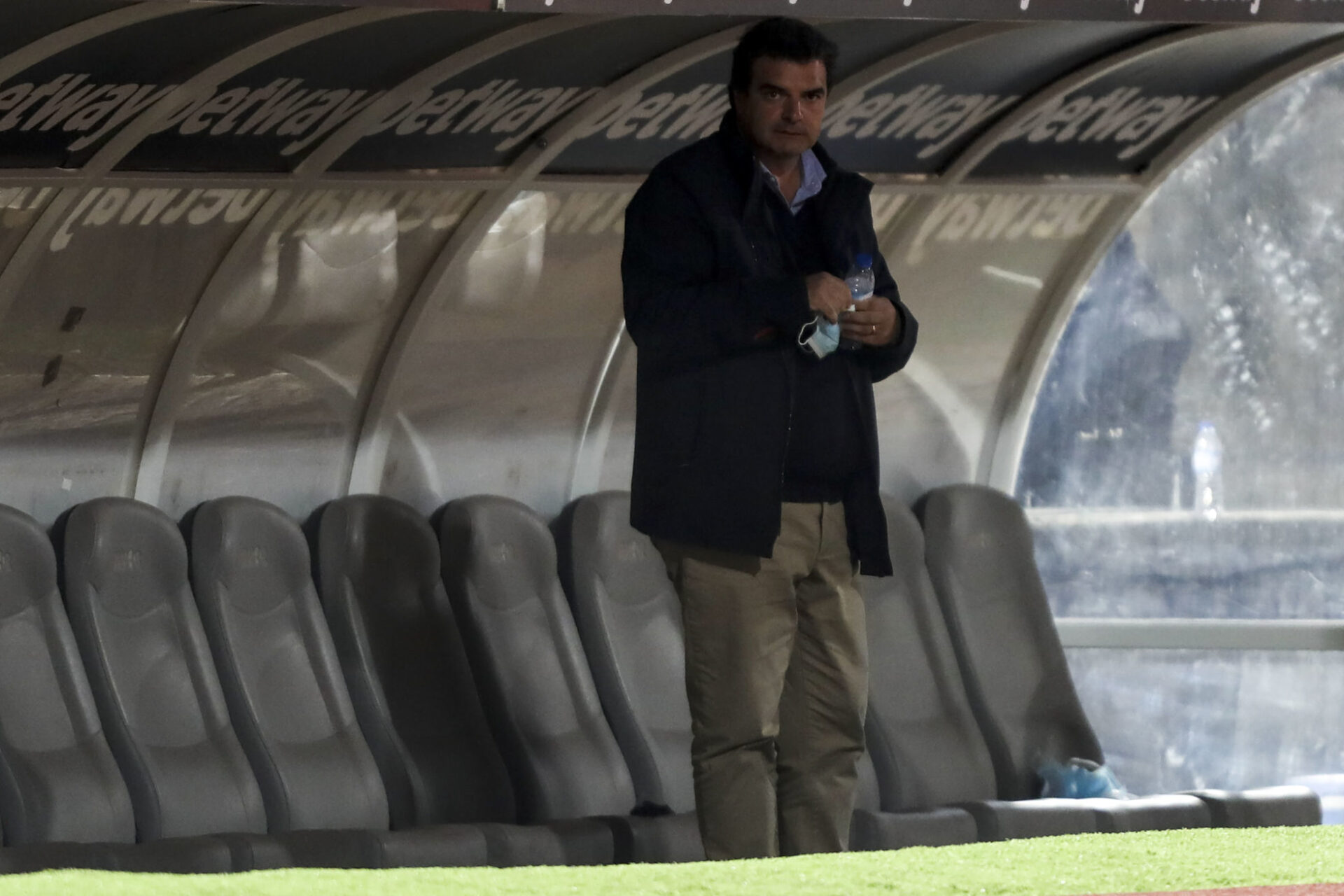 L'&eacute;quipe de Belenenses contre Benfica, avec seulement 9 joueurs. Icon Sport