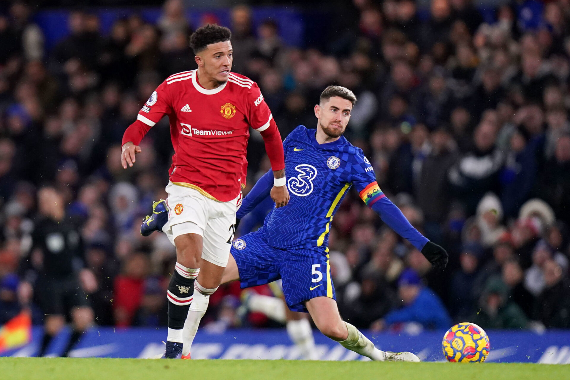 Jadon Sancho n'a plus jou&eacute; depuis le 22 octobre avec Manchester United (Icon Sport)
