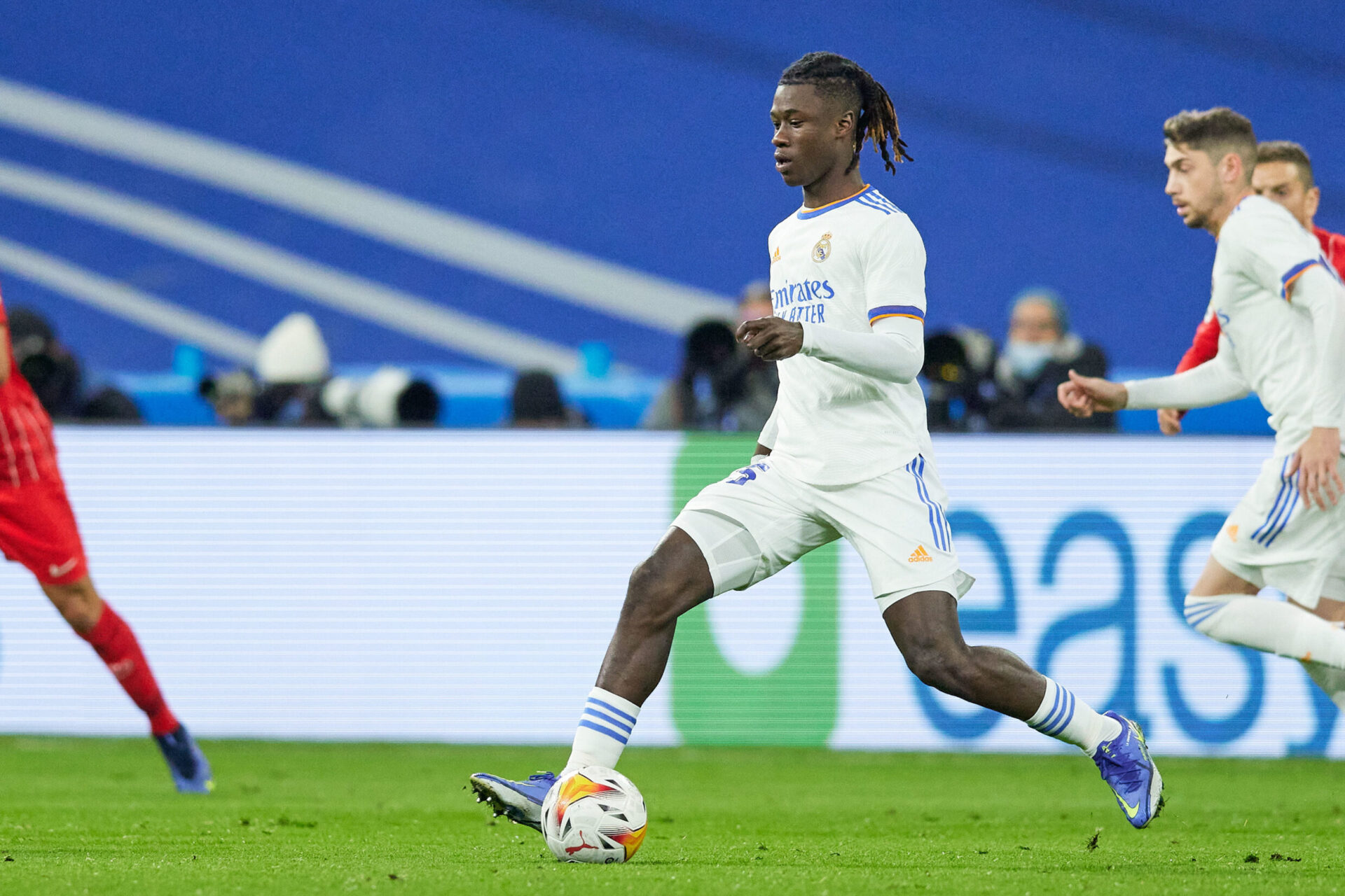 Eduardo Camavinga sous le maillot du Real Madrid (Icon Sport)