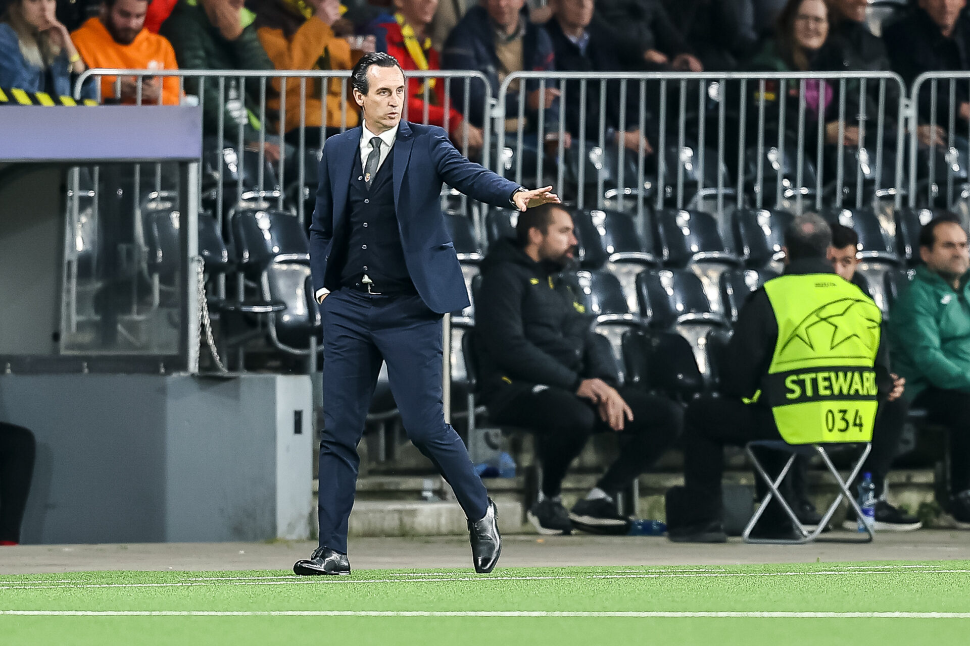 Des discussions seraient en cours entre Newcastle et Villarreal au sujet d'Unai Emery (iconsport)</figcaption Des discussions seraient en cours entre Newcastle et Villarreal au sujet d'Unai Emery (iconsport)</figcaption
