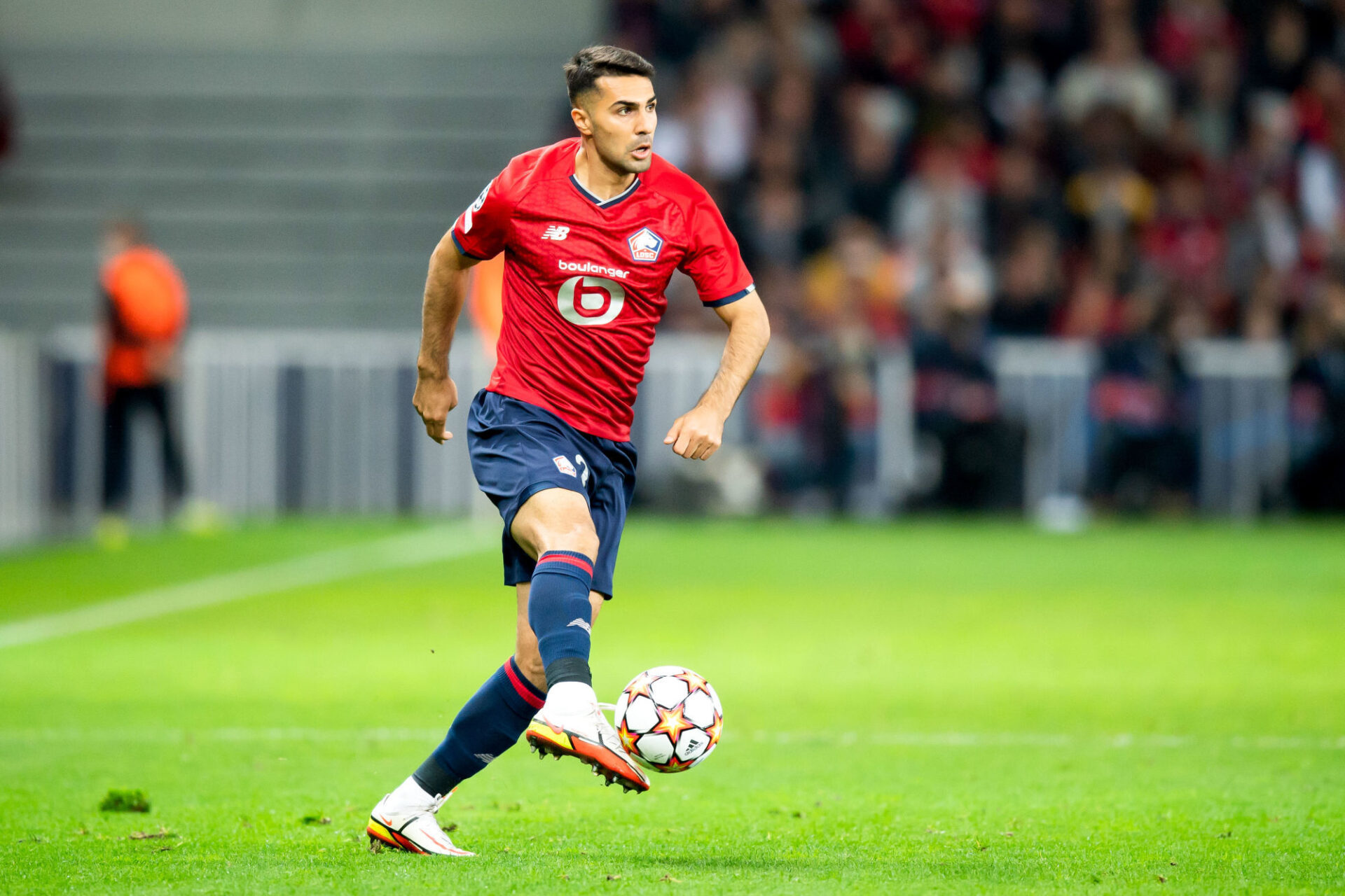 Le S&eacute;ville FC de Lucas Ocampos et le LOSC de Benjamin Pied se retrouvent apr&egrave;s leur affrontement de la derni&egrave;re journ&eacute;e (0-0). Icon Sport