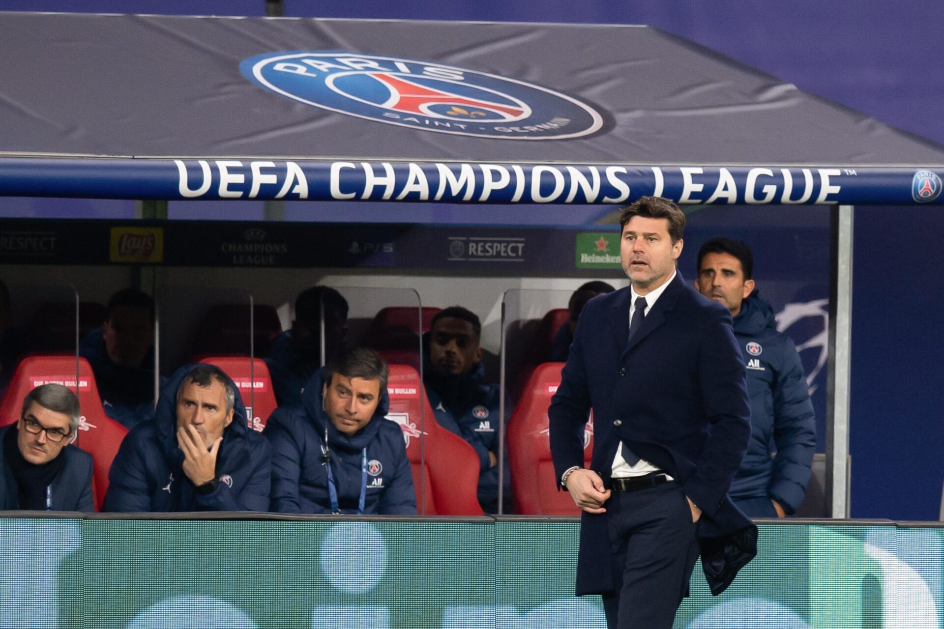 Deux jours après le nul du PSG à Leipzig, Mauricio Pochettino a insisté sur l'état d'esprit de ses joueurs (iconsport)