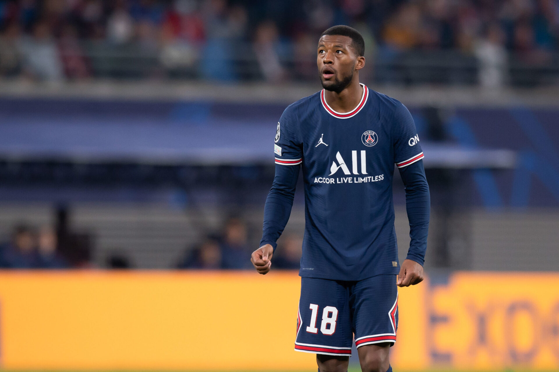 Georginio Wijnaldum est annoncé incertain face à City (iconsport)