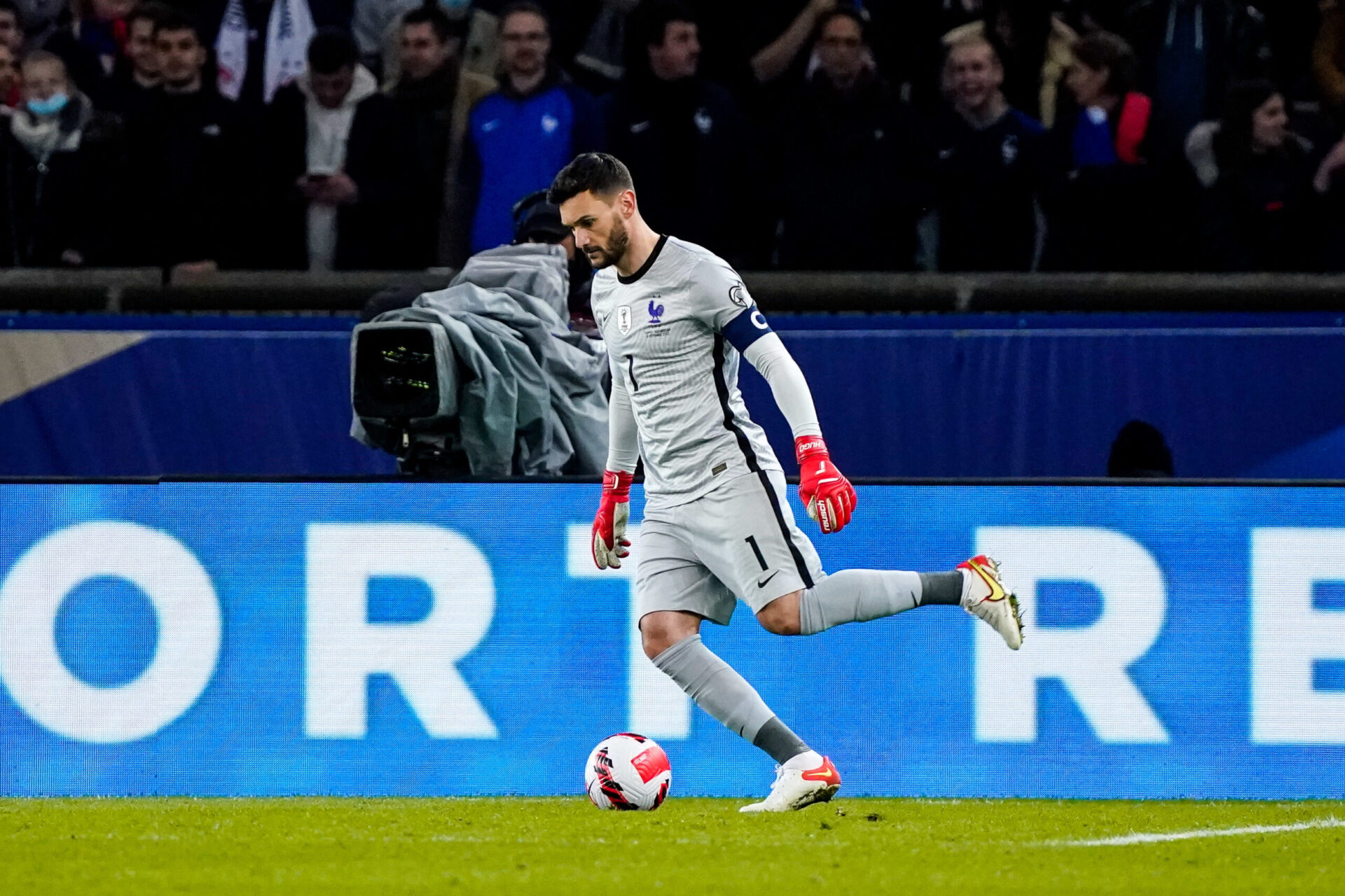 Hugo Lloris sous le maillot tricolore (iconsport)