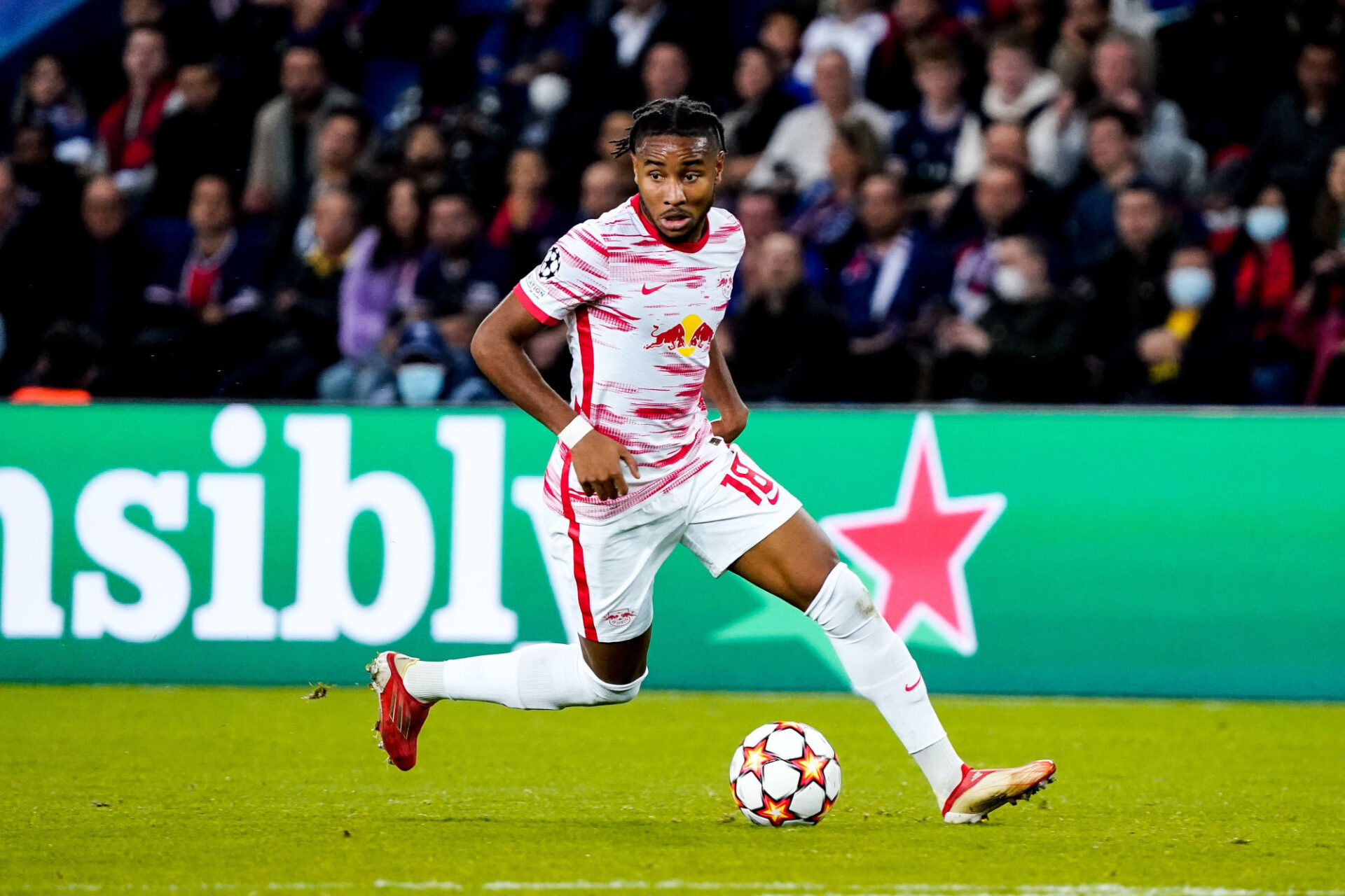Nkunku a rejoint Leipzig il y a un peu plus de deux ans, et s'y est parfaitement adapt&eacute; (iconsport)