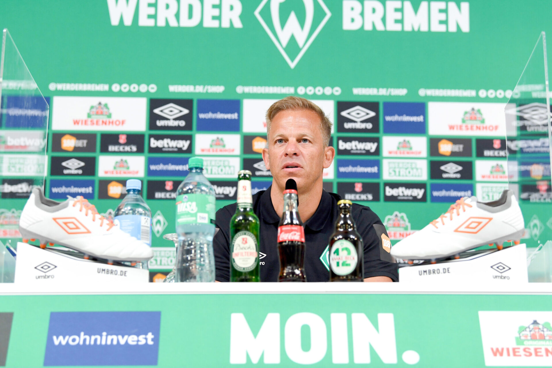 Arrivé à l'été 2021 au Werder Brême, Markus Anfang prend déjà la porte. Icon Sport