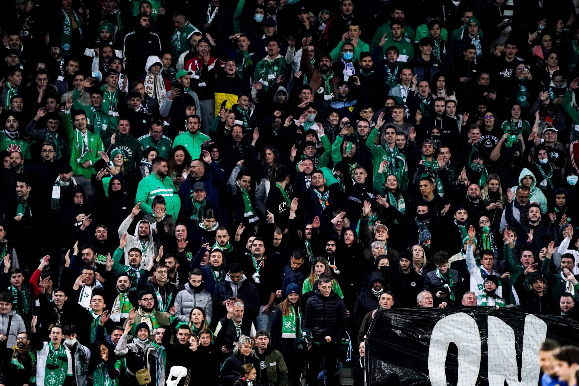 Les supporters stéphanois ne pourront pas occuper les tribunes Paret et Snella face au PSG et à Rennes (iconsport)