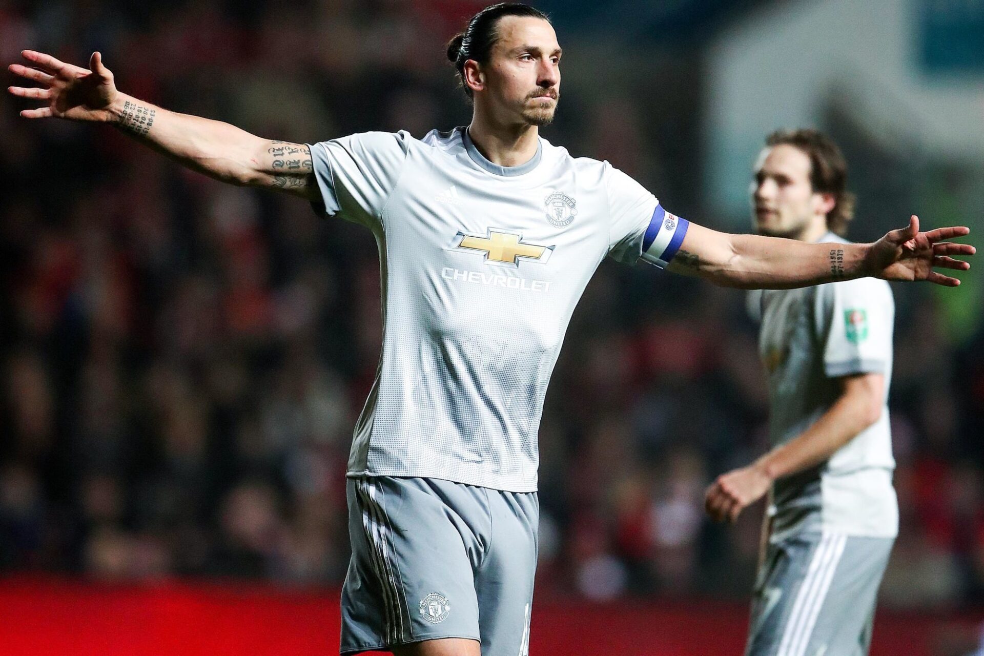 Zlatan Ibrahimović a passé deux saisons à Manchester United (2016-2018). Icon Sport