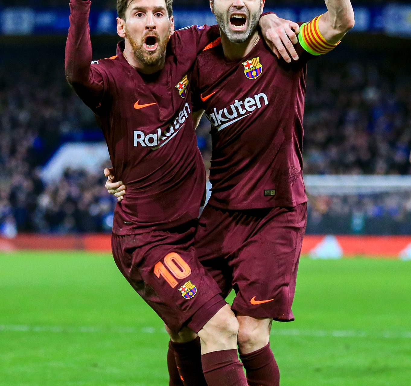 Joan Laporta rêve d'un retour de Lionel Messi et Andrés Iniesta à Barcelone. Icon Sport