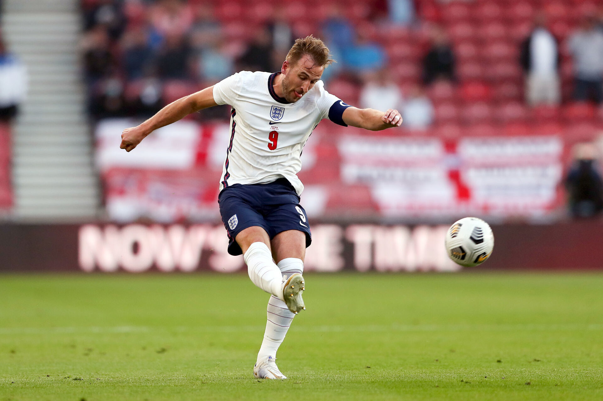 L'Angleterre d'Harry Kane reçoit l'Albanie, vendredi 12 novembre. Icon Sport