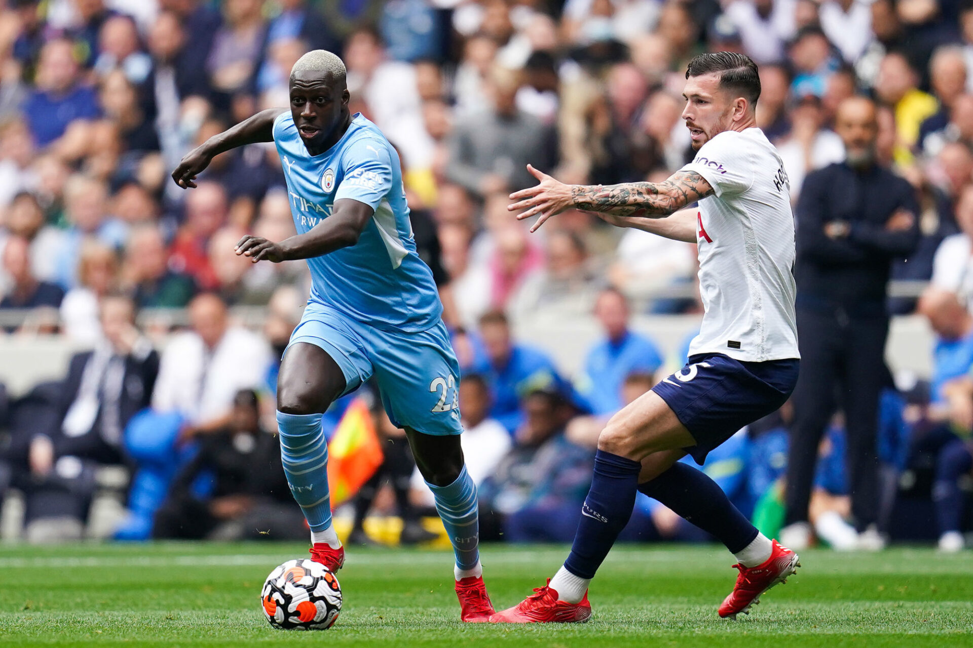 Benjamin Mendy, le défenseur français de Manchester City, est accusé de viol. Icon Sport
