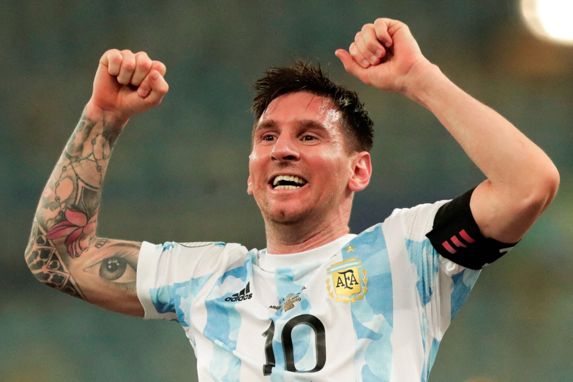 La Copa America, premier titre de Lionel Messi en s&eacute;lection, a pes&eacute; dans l'attribution du Ballon d'Or 2021 (iconsport)