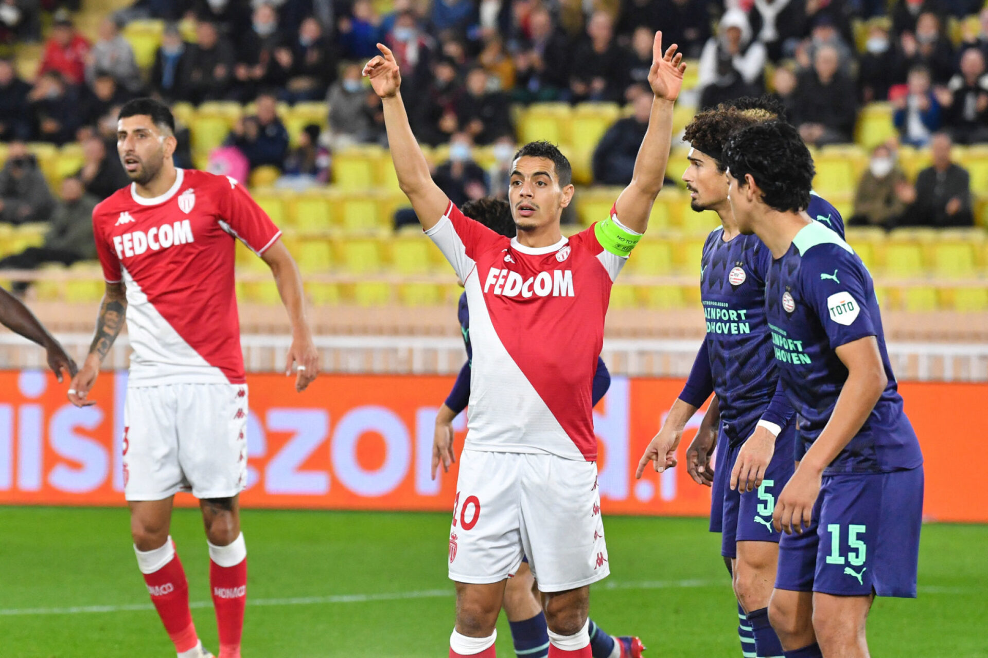 Wissam Ben Yedder et Monaco vont devoir retrouver la recette pour marquer. Icon Sport