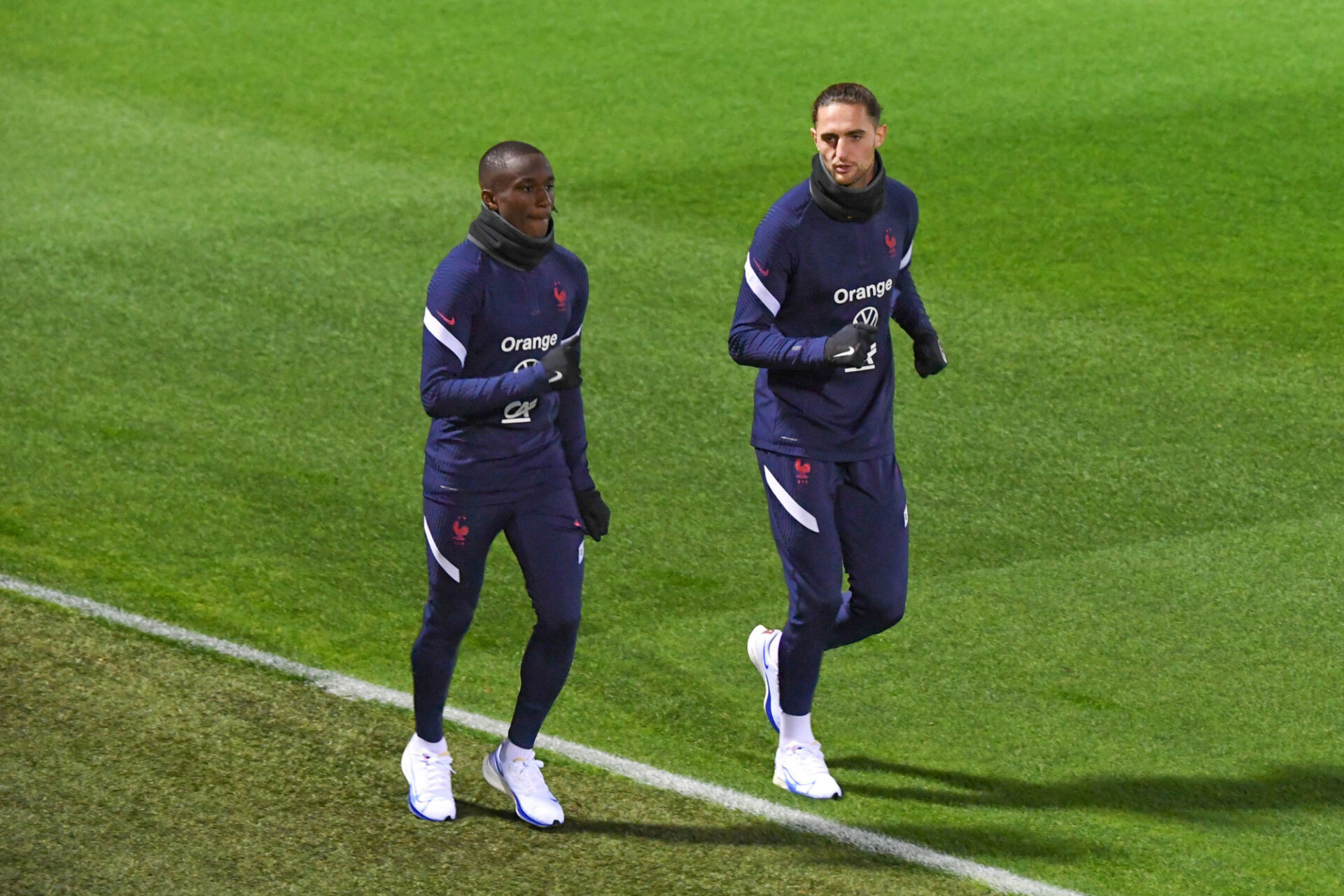 Moussa Diaby et Adrien Rabiot se sont côtoyés au PSG lors de la saison 2018/2019. Icon Sport
