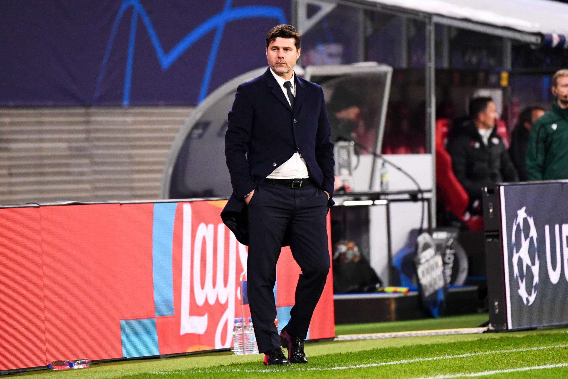 Mauricio Pochettino sur le banc parisien (iconsport)