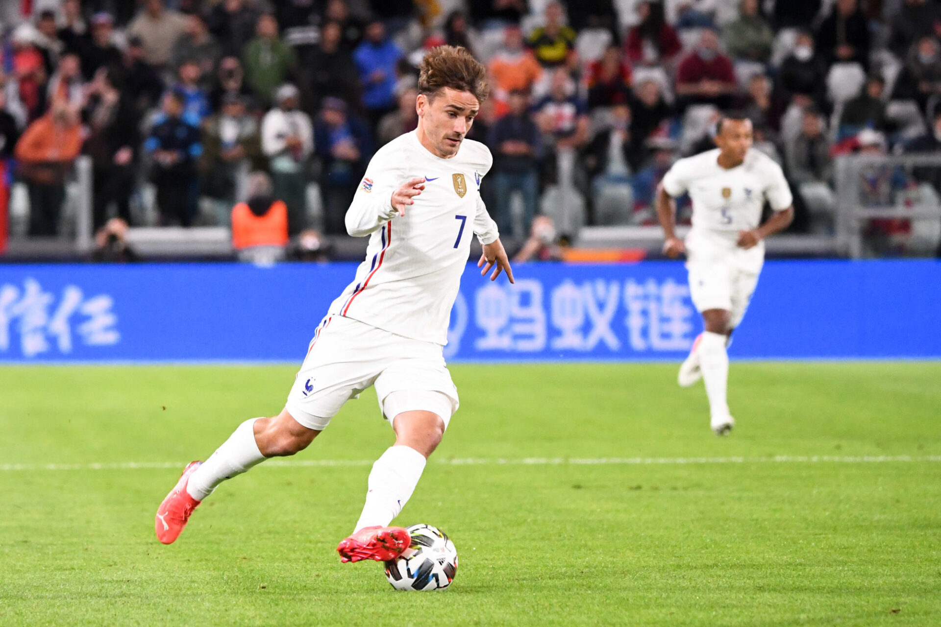 Antoine Griezmann a perdu de son influence sur le jeu de l'équipe de France. Icon Sport