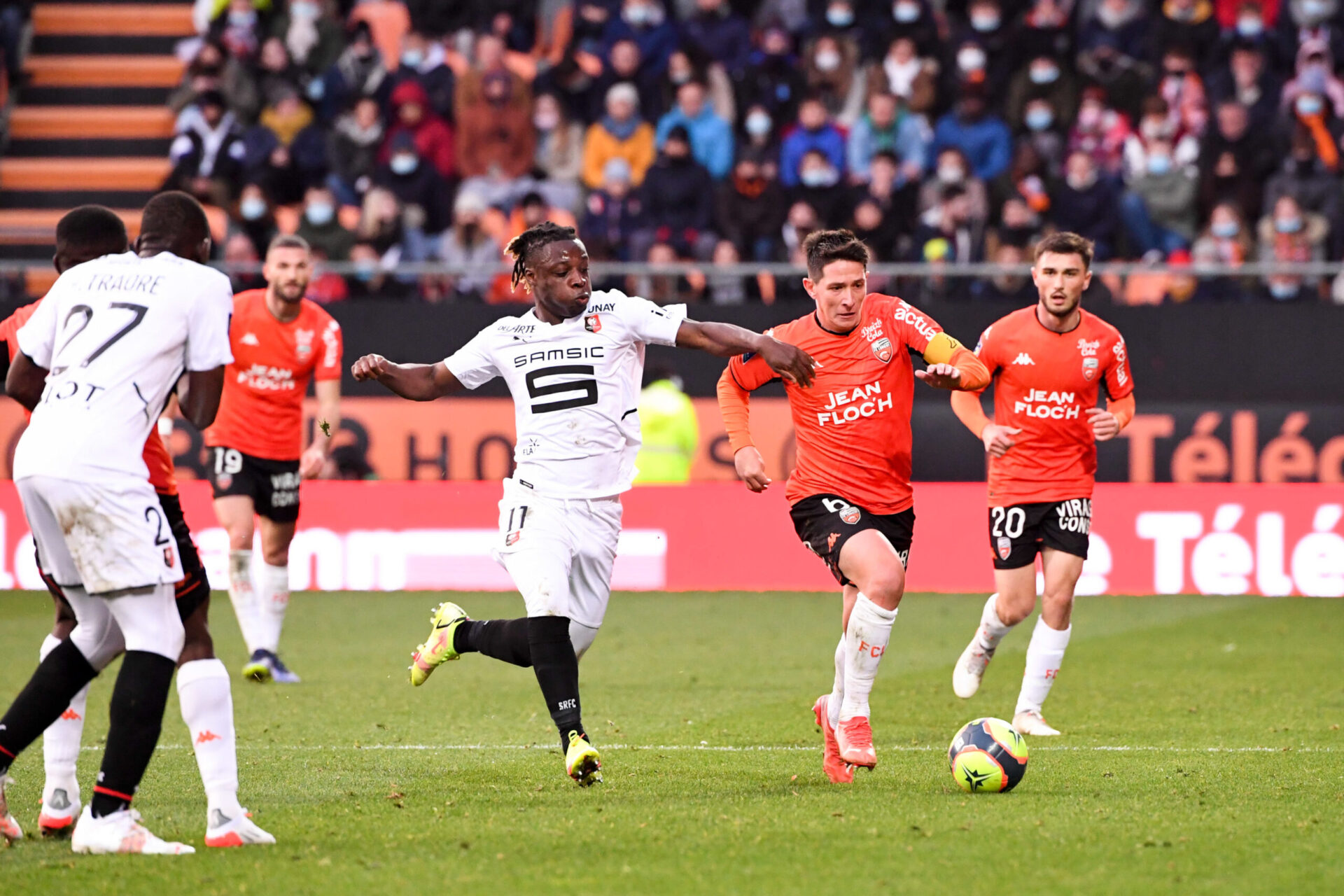 Rennes et Lorient joueront le seul duel entre clubs de Ligue 1 en 32es de finale de la Coupe de France (iconsport)