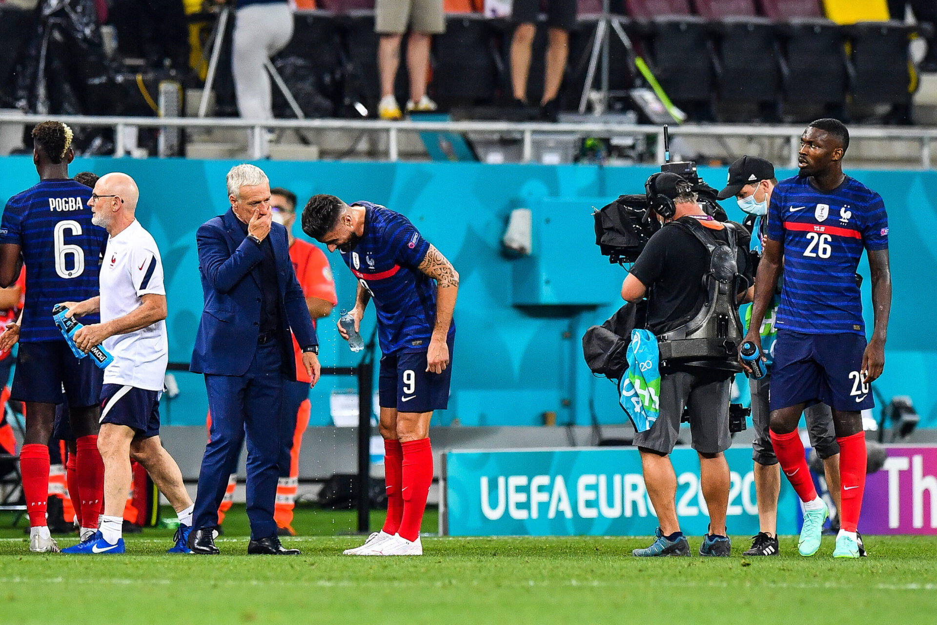 Olivier Giroud n'est plus appelé en équipe de France depuis l'élimination des Bleus contre la Suisse, à l'Euro. Icon Sport