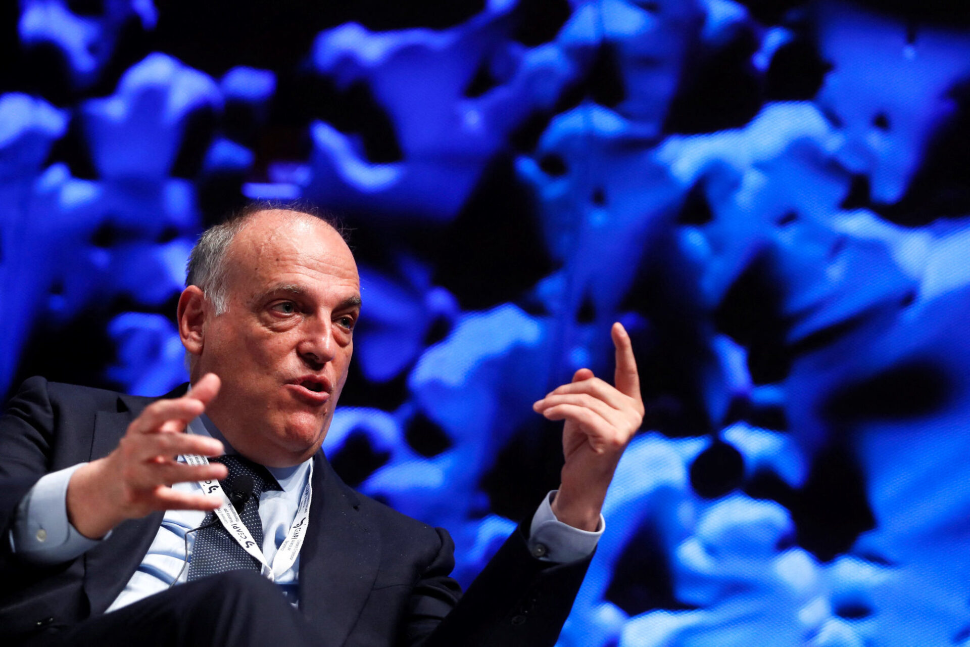 Javier Tebas, le patron de la Liga. Icon Sport