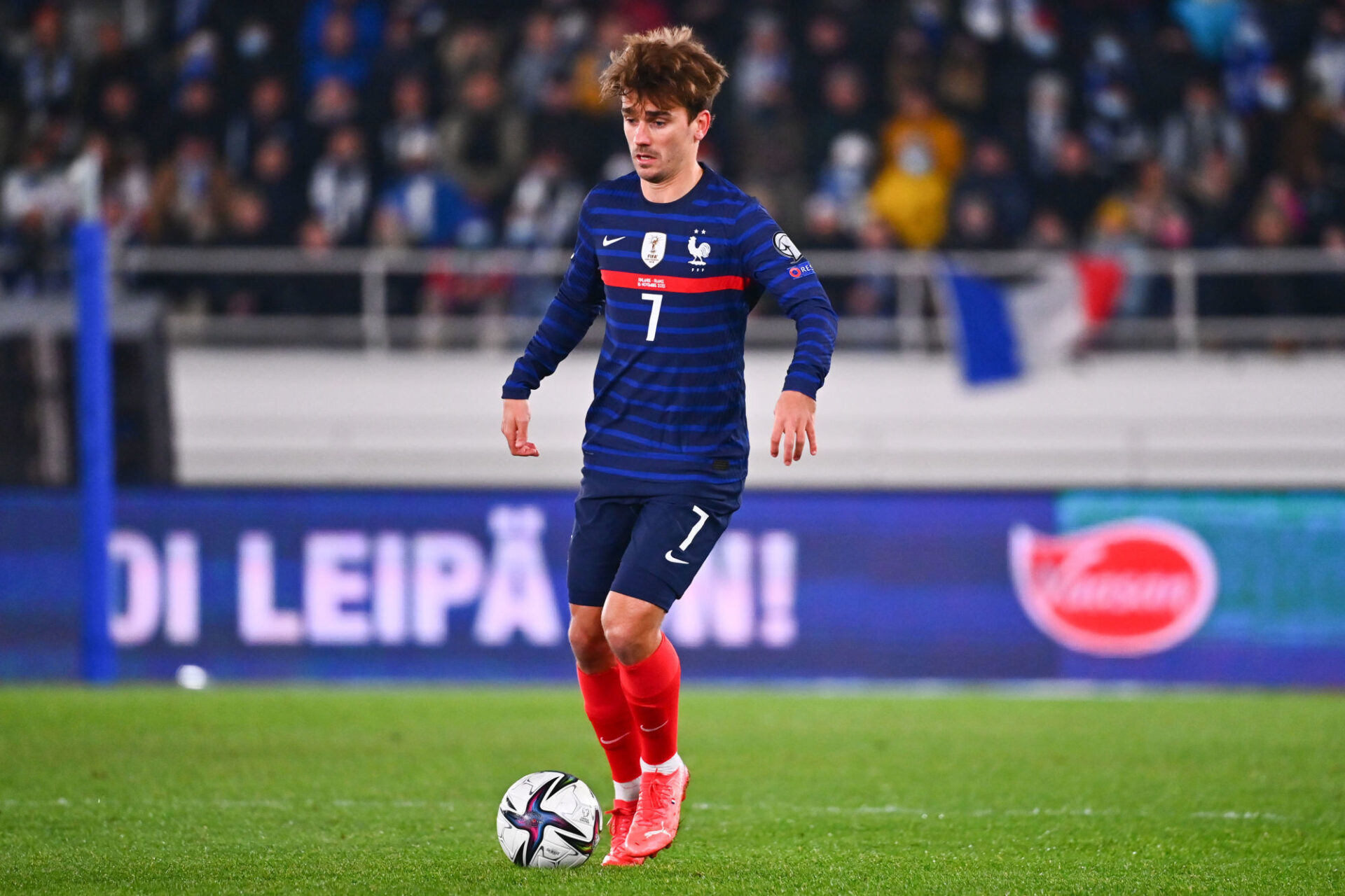 Avec un Antoine Griezmann mieux trouvé et plus influent, l'équipe de France retrouverait de sa maîtrise perdue. Icon Sport