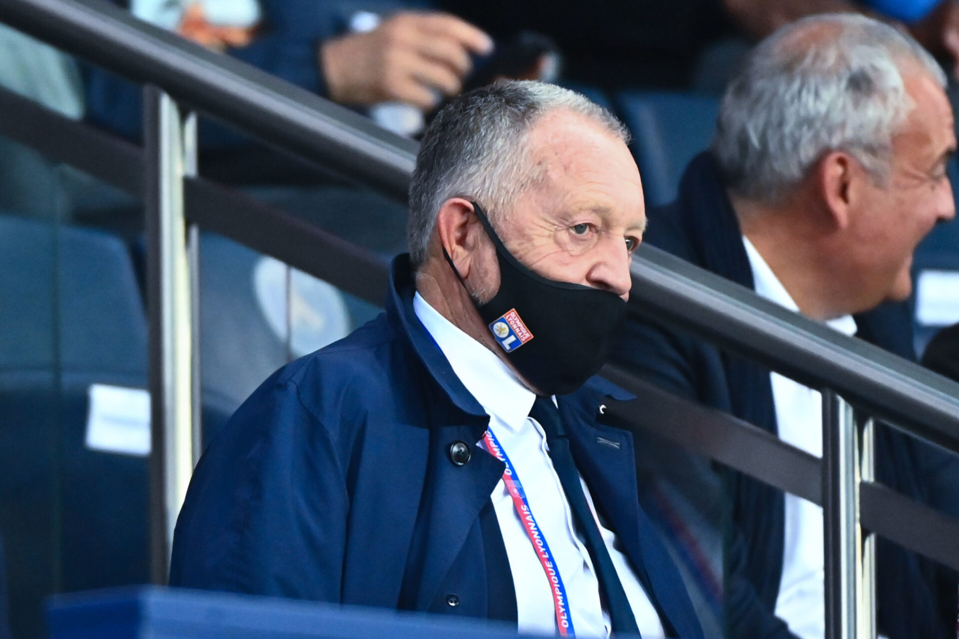 Jean-Michel Aulas a condamné la décision de ne pas reprendre le match. Icon Sport