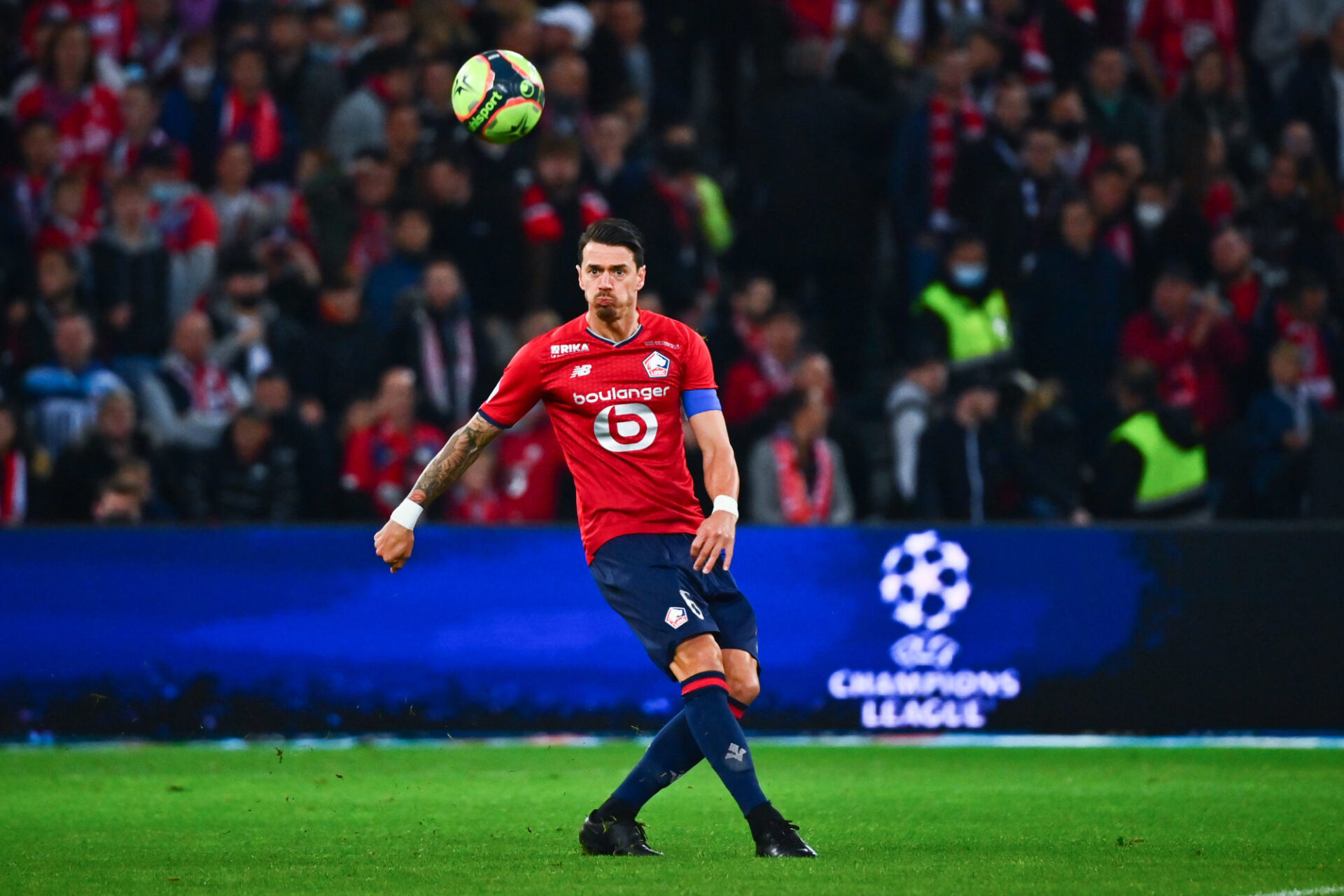 Le S&eacute;ville FC de Lucas Ocampos et le LOSC de Benjamin Pied se retrouvent apr&egrave;s leur affrontement de la derni&egrave;re journ&eacute;e (0-0). Icon Sport