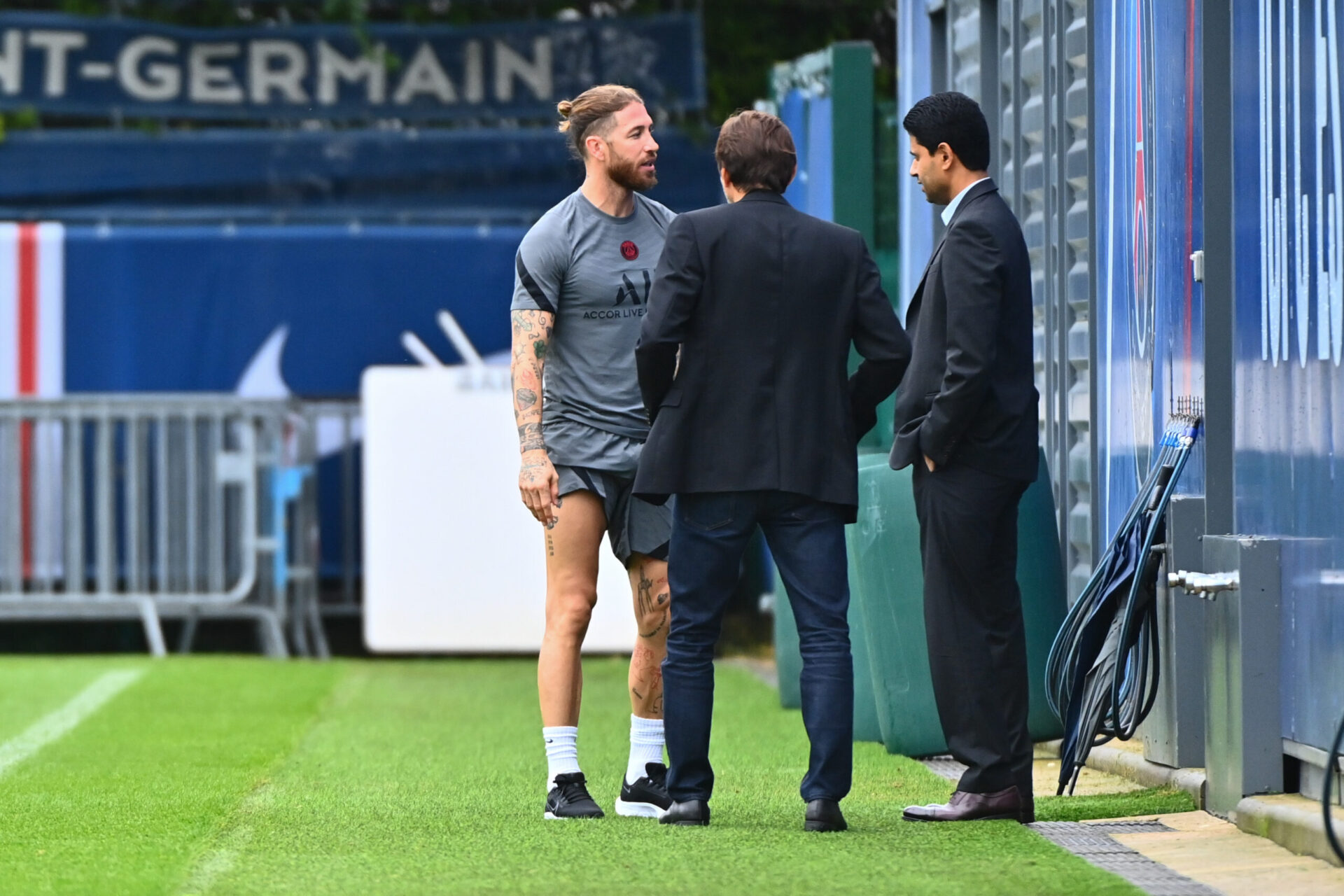 De retour à l'entraînement du PSG, Sergio Ramos pourrait faire ses grands débuts après la trêve internationale (iconsport)