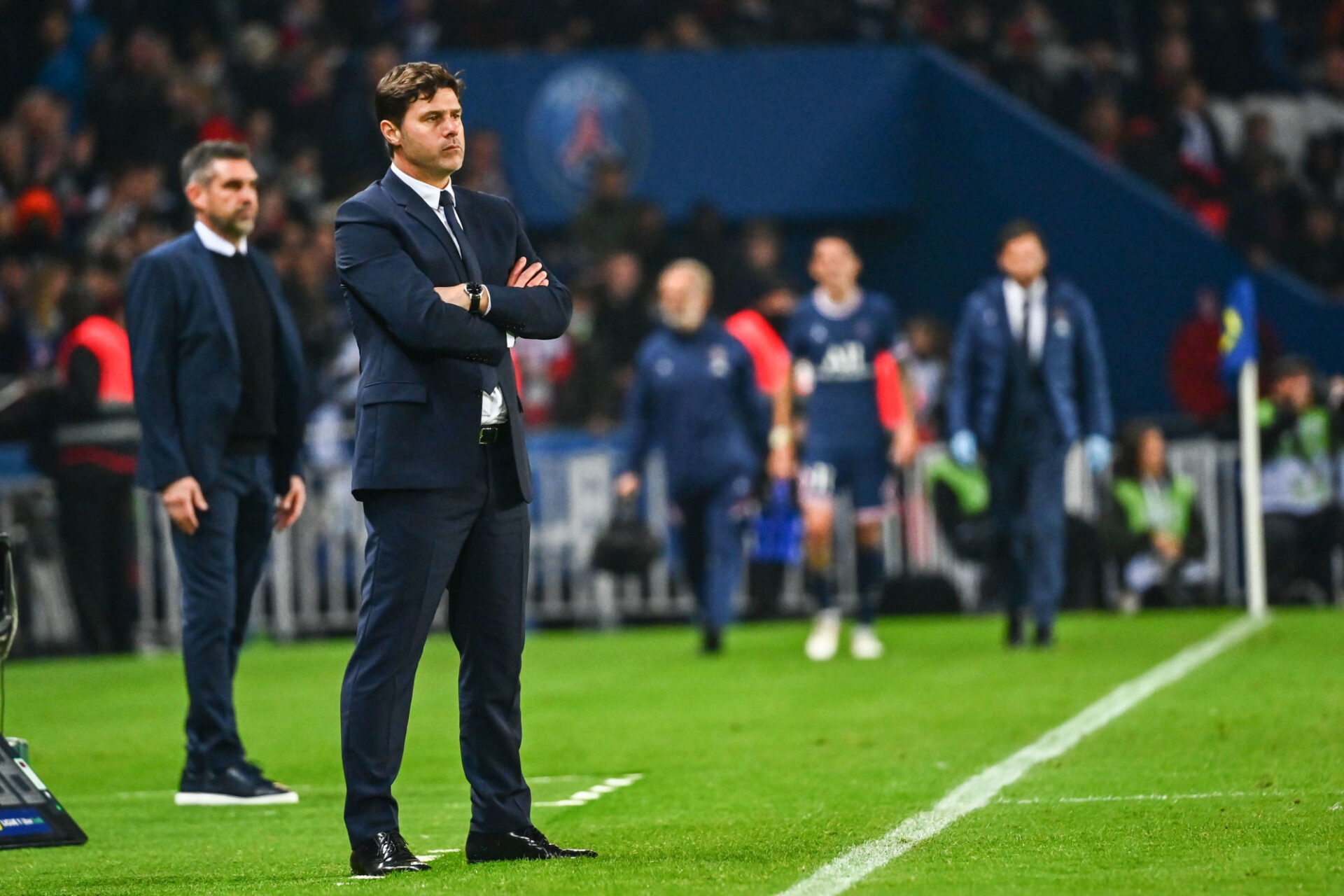 Guidé par la volonté d'aligner ses stars de l'attaque, Mauricio Pochettino privilégie un système à quatre défenseurs depuis le début de la saison (iconsport) Guidé par la volonté d'aligner ses stars de l'attaque, Mauricio Pochettino privilégie un système à quatre défenseurs depuis le début de la saison (iconsport)