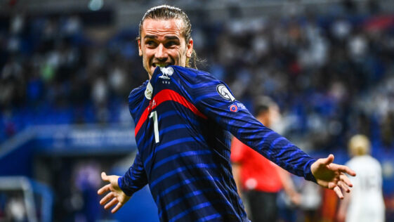Antoine Griezmann sous les couleurs de l'équipe de France (iconsport)