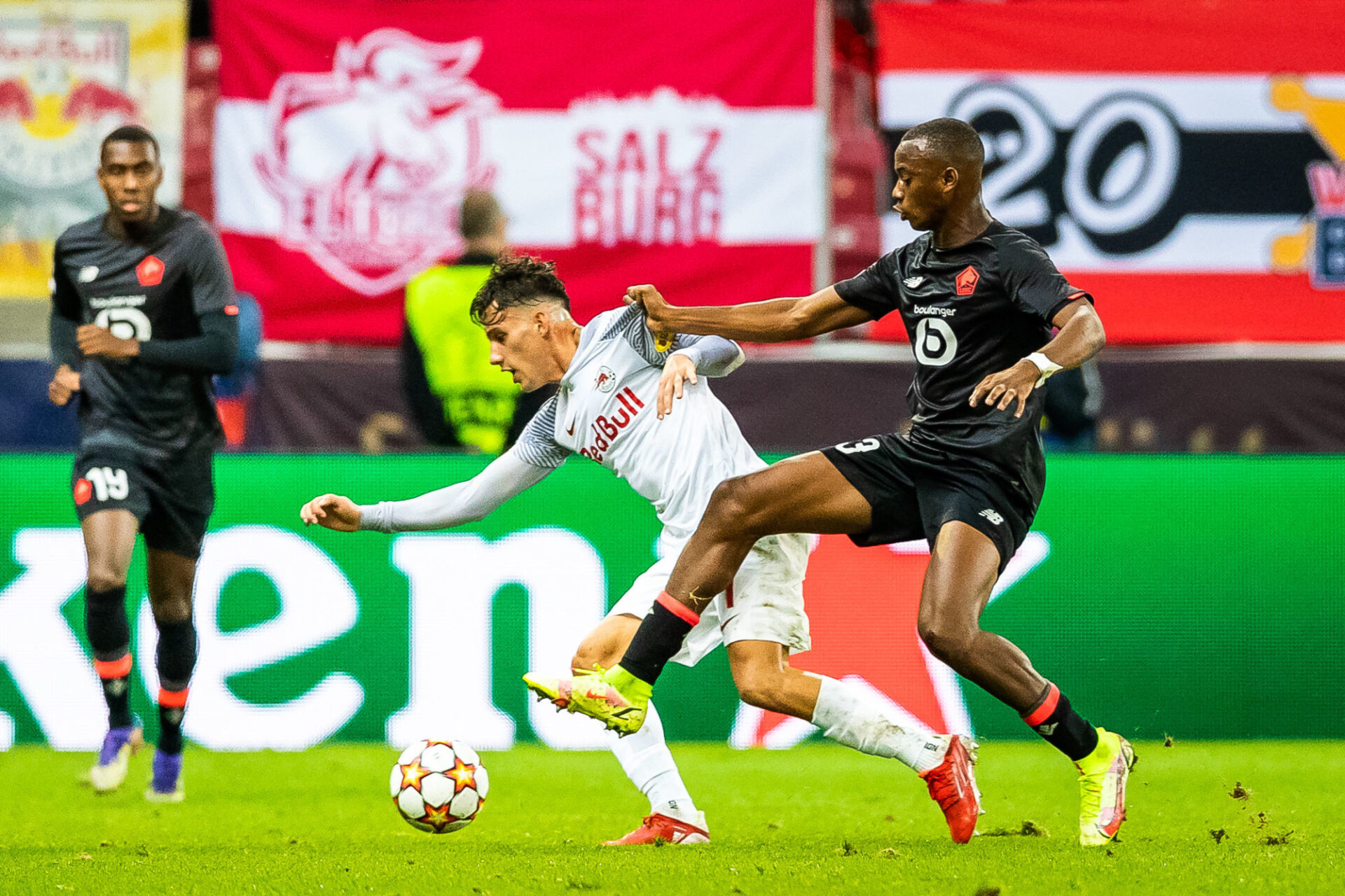 Salzburg avait battu le LOSC de Tiago Djalo au match aller (2-1). Icon Sport