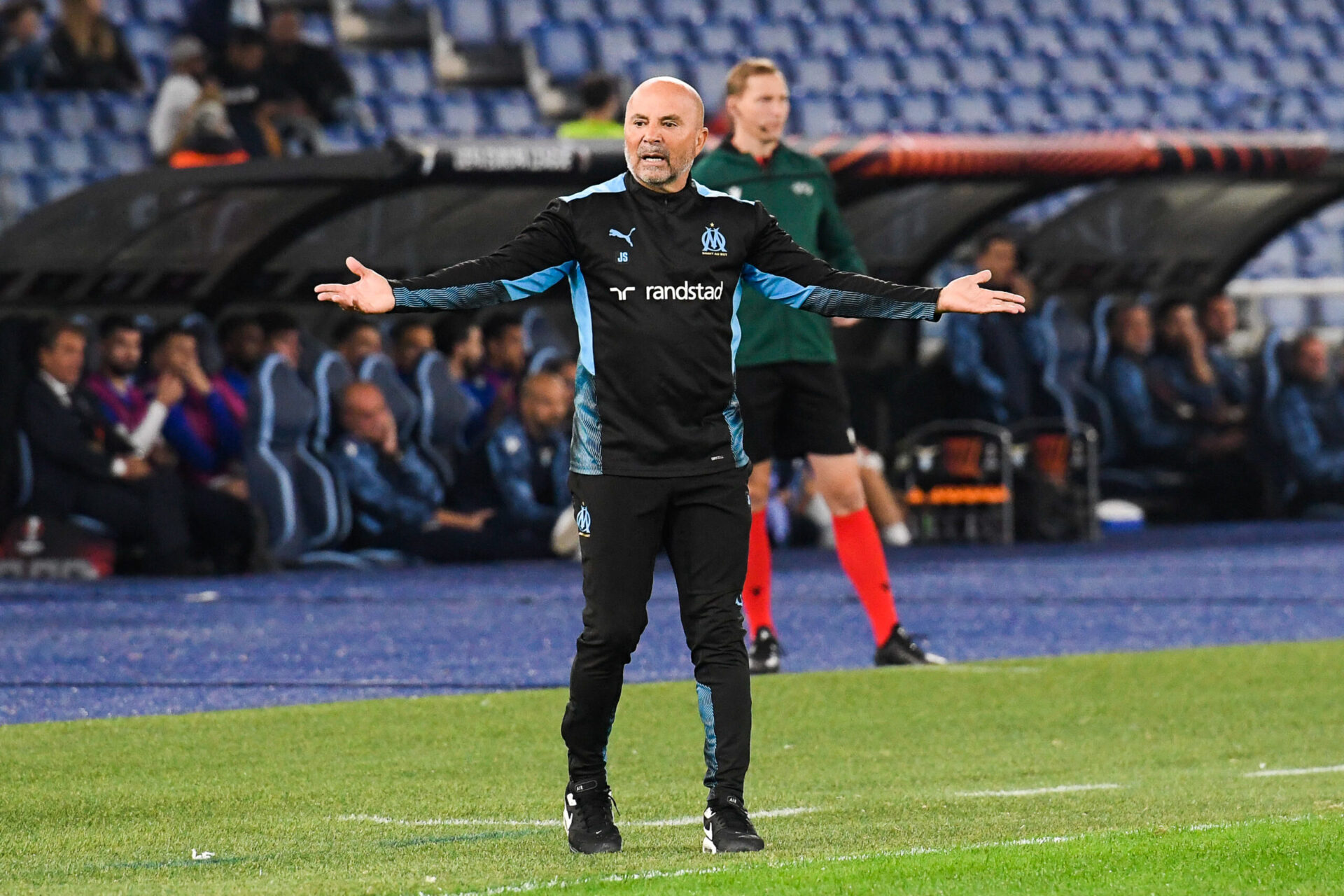 Jorge Sampaoli sur le banc de l'OM (iconsport)