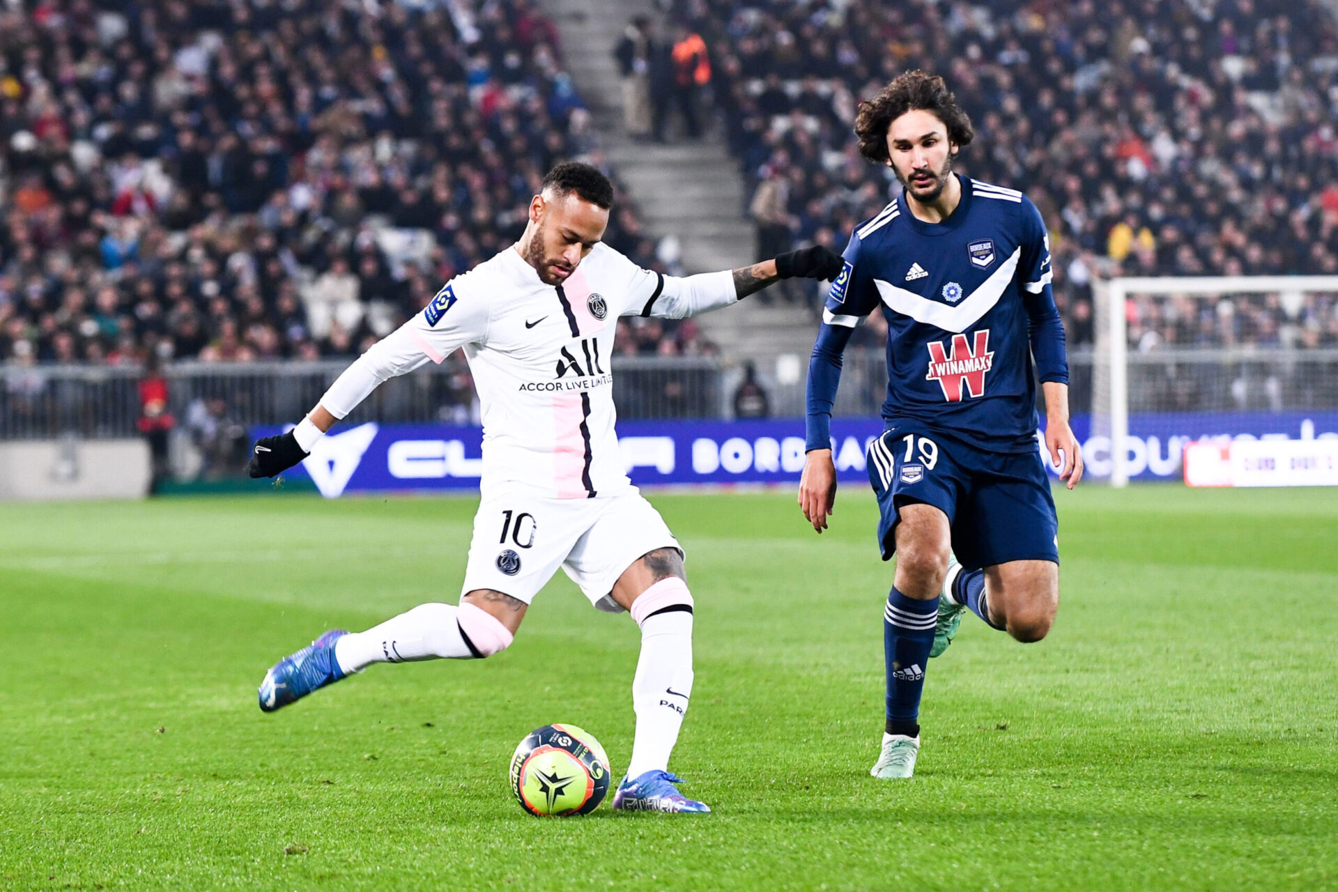 Avant de rejoindre la sélection, Neymar a inscrit un doublé à Bordeaux (iconsport)