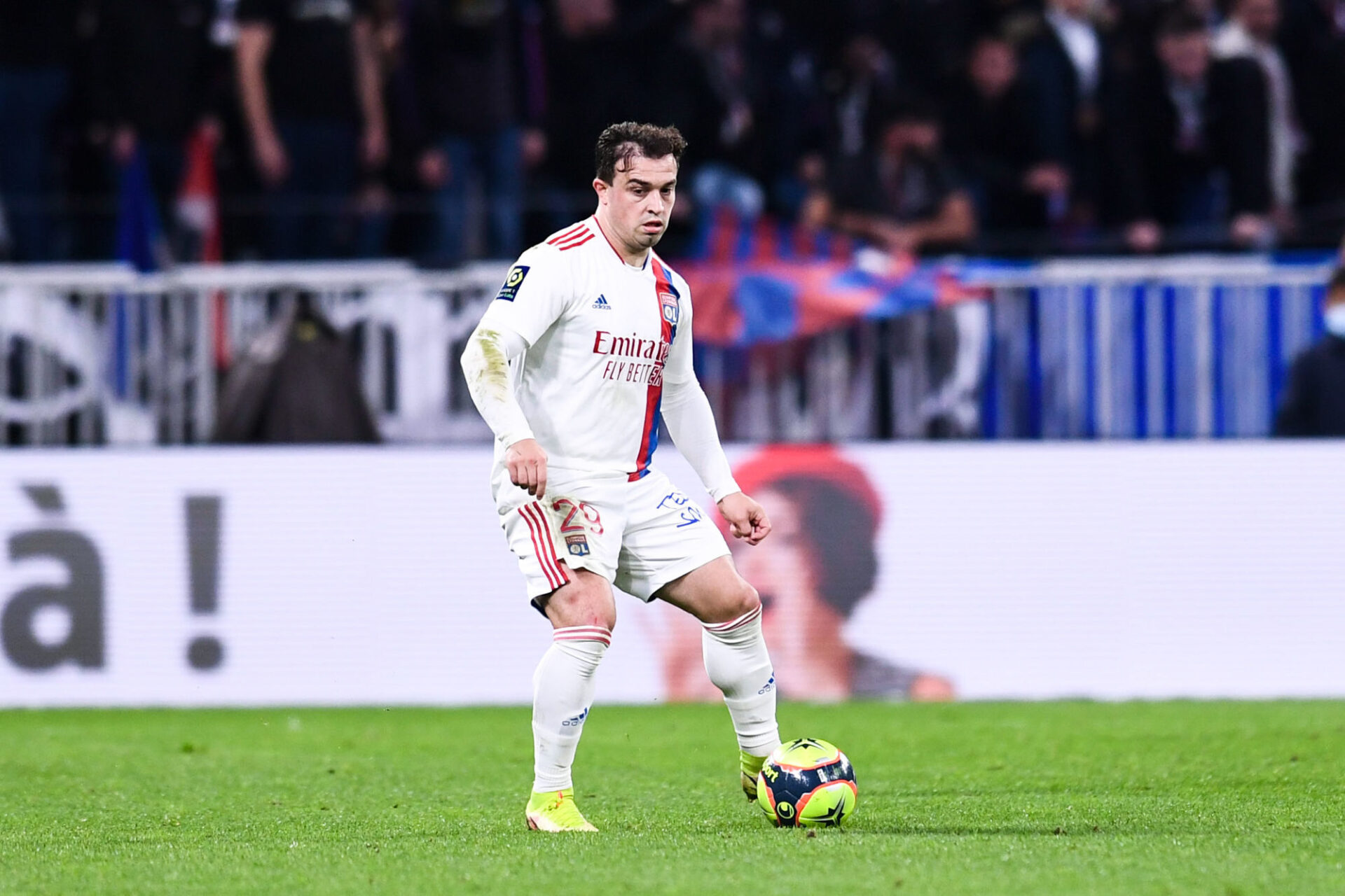 Xherdan Shaqiri a évolué à son poste préférentiel de milieu offensif contre le Sparta Prague. Icon Sport